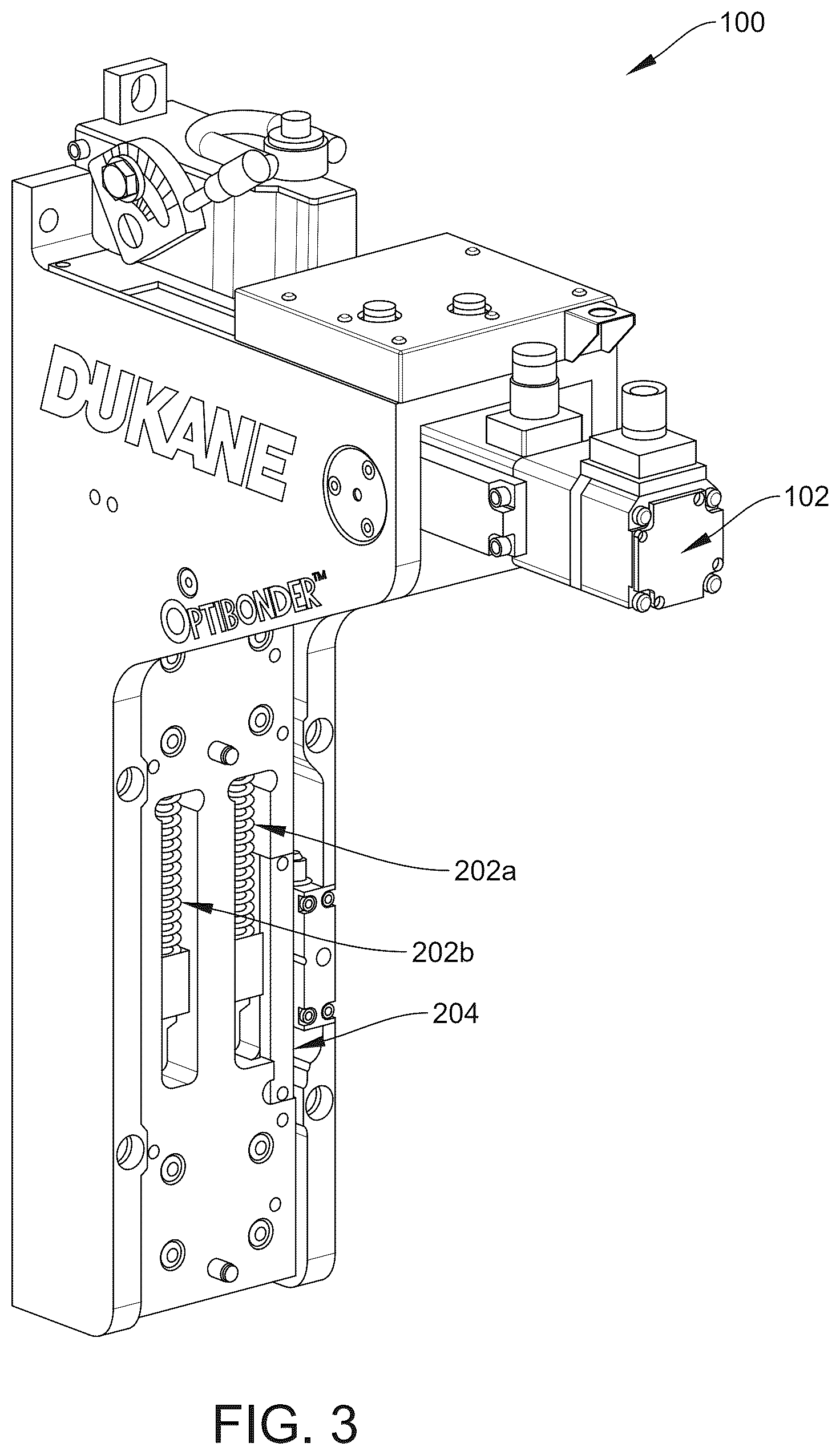 Patent US12611855 Figure 4 – Apparatus and a method for bonding webs of non-woven plastic material