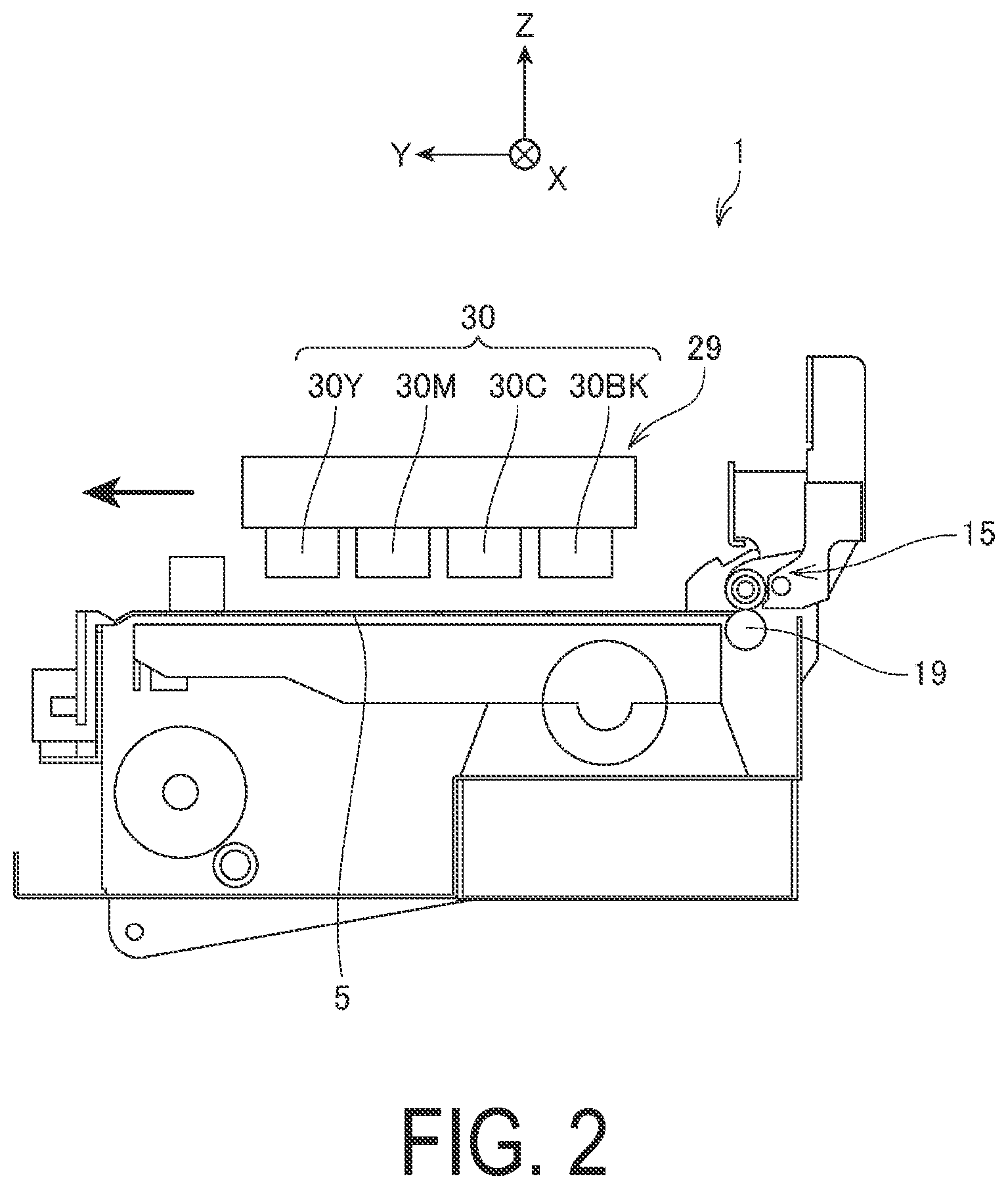 Patent US12611859 Figure 2 – Printing apparatus and printing method