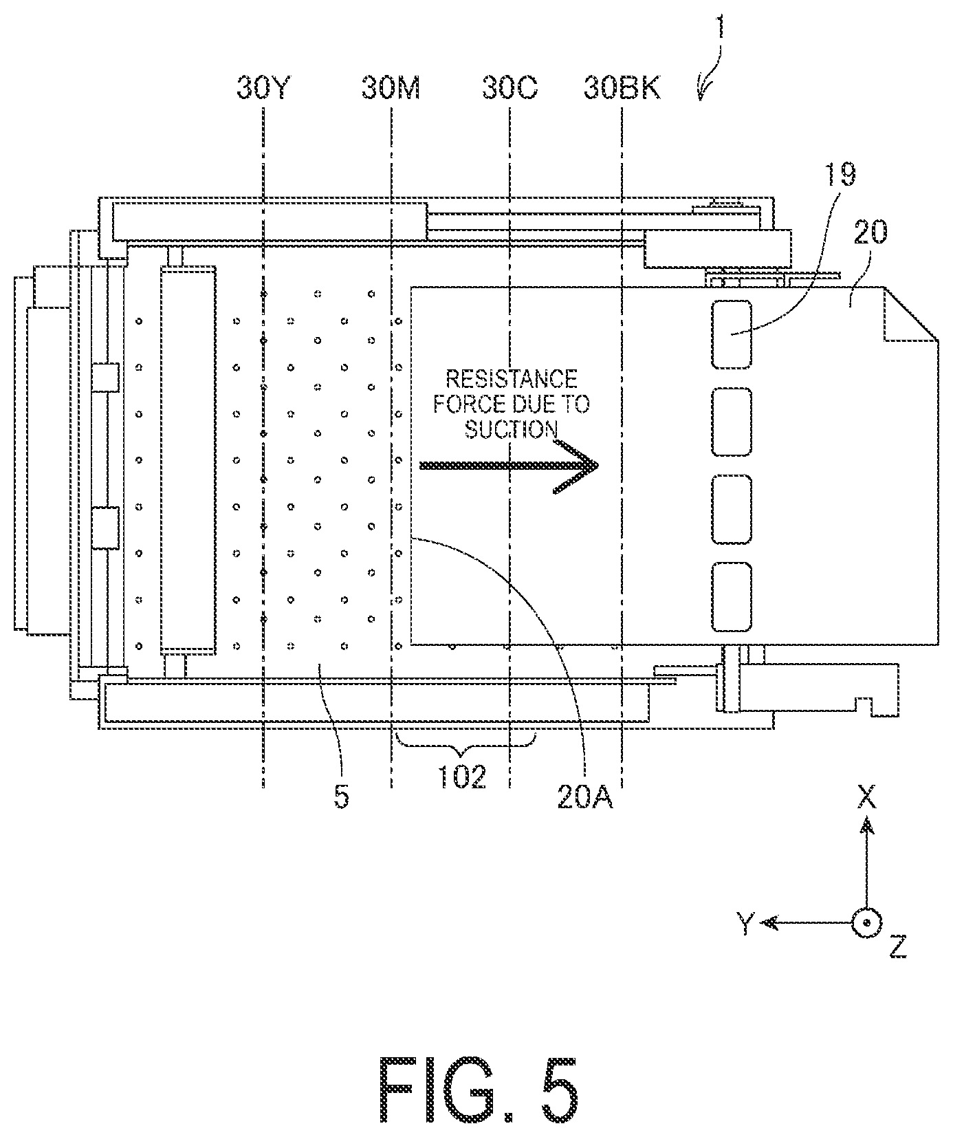 Patent US12611859 Figure 5 – Printing apparatus and printing method