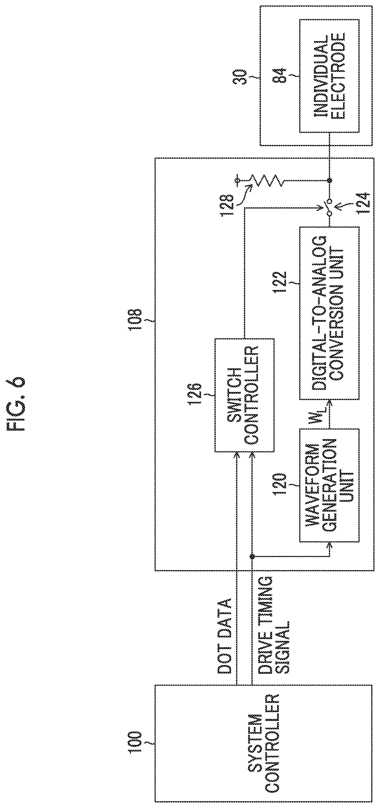 Patent US12611860 Figure 6 – Drive waveform generation device, drive waveform generation method and program, liquid jetting device, and printing apparatus