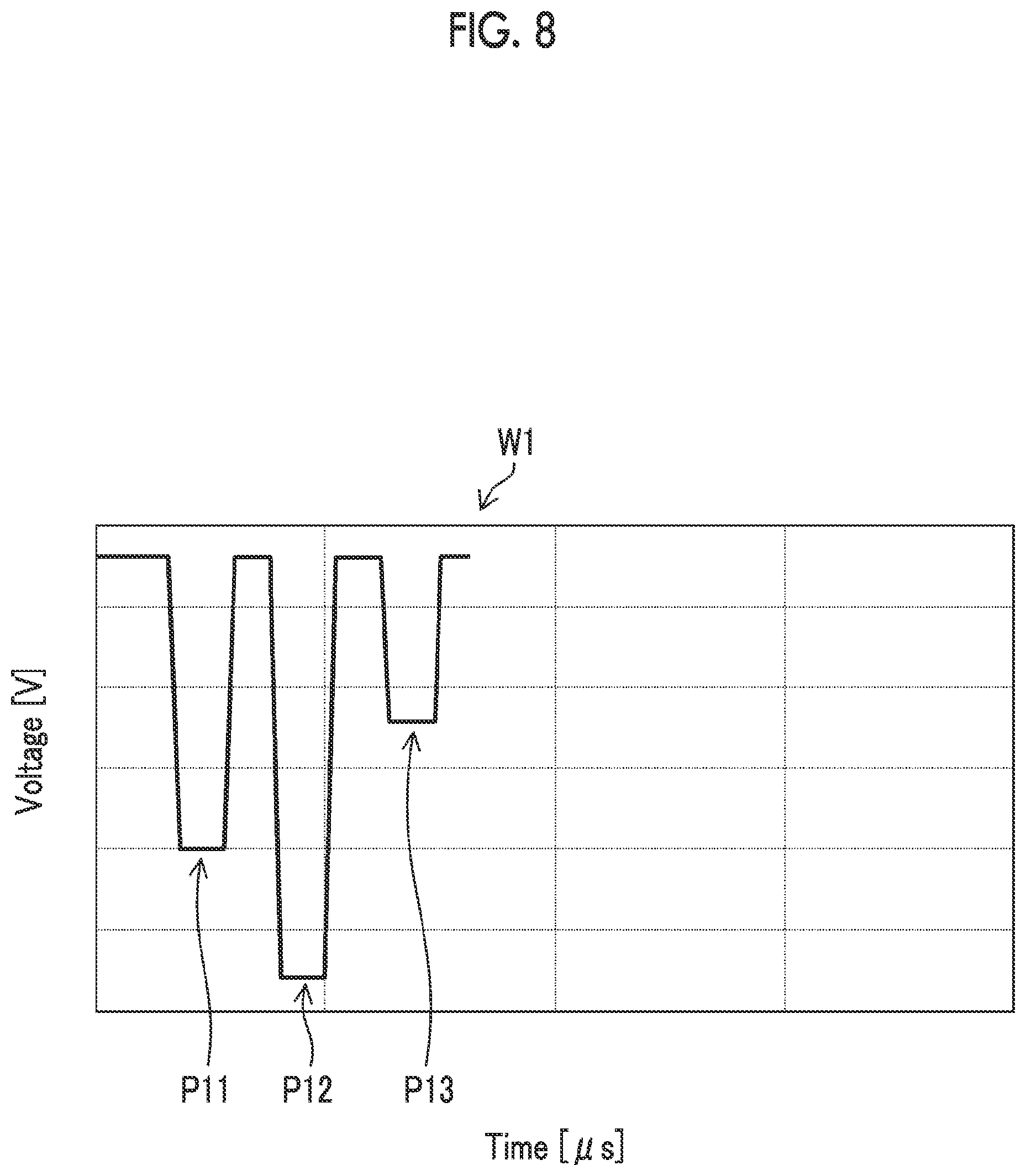 Patent US12611860 Figure 8 – Drive waveform generation device, drive waveform generation method and program, liquid jetting device, and printing apparatus