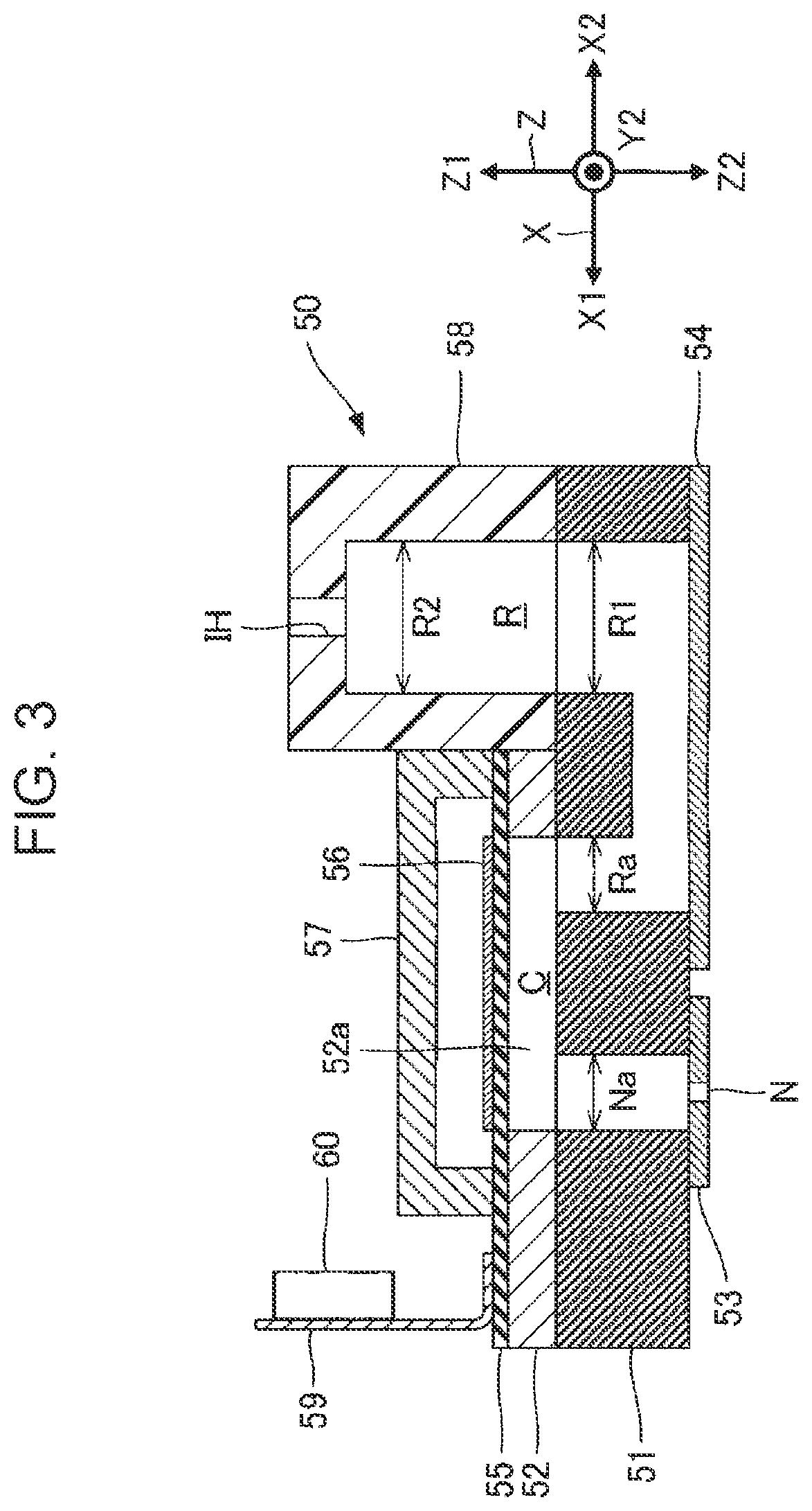 Patent US12611861 Figure 3 – Liquid ejecting head and liquid ejecting apparatus