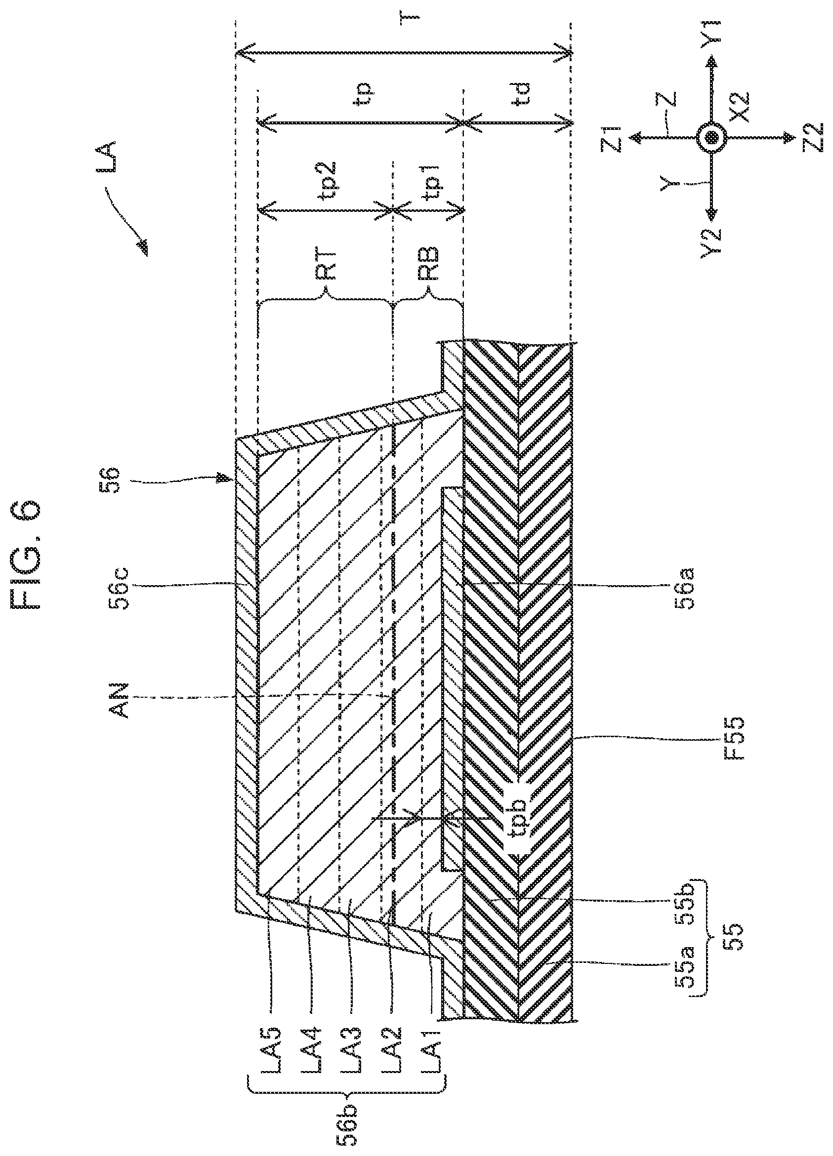 Patent US12611861 Figure 6 – Liquid ejecting head and liquid ejecting apparatus