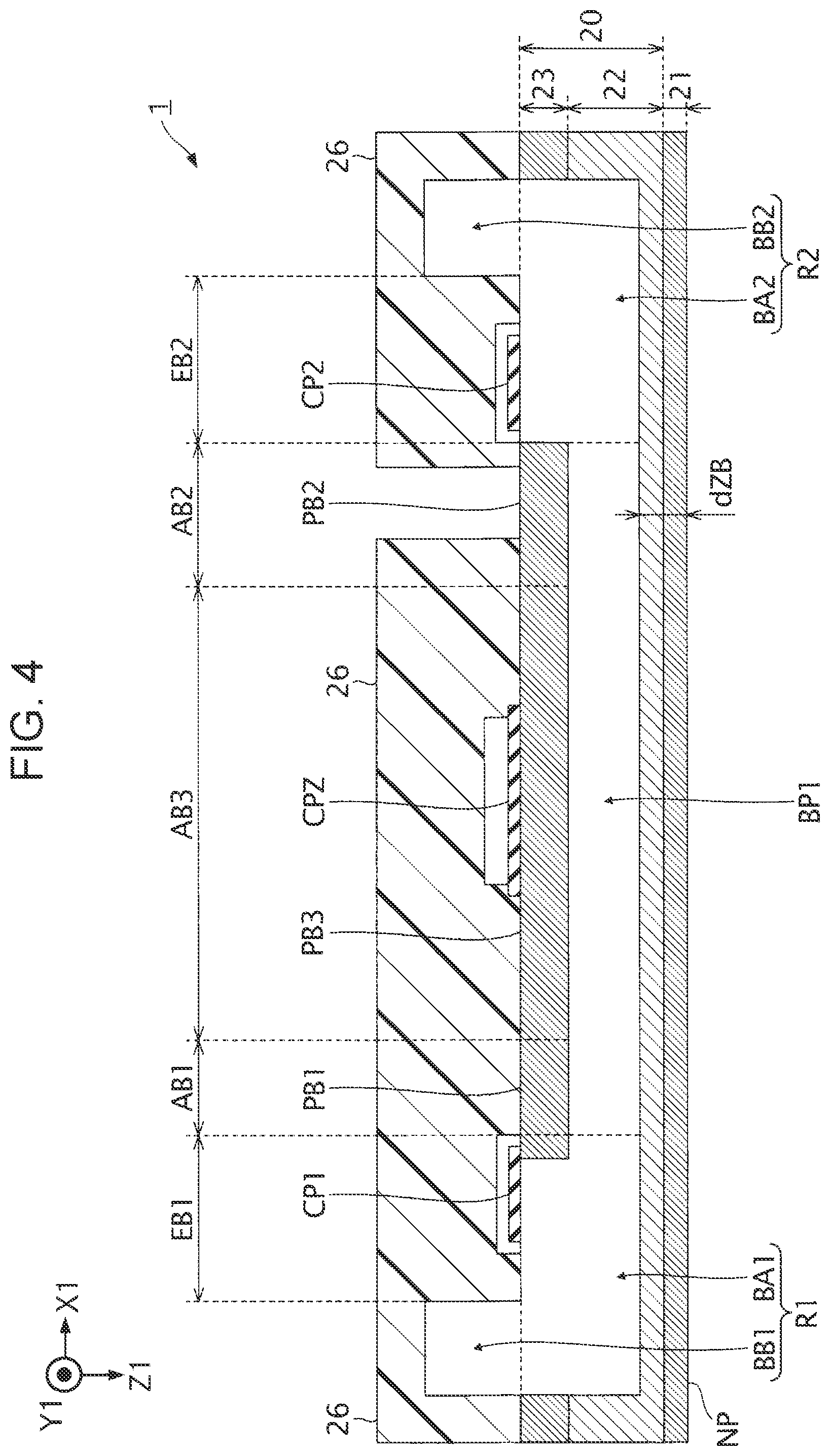 Patent US12611862 Figure 4 – Liquid ejecting head and liquid ejecting apparatus