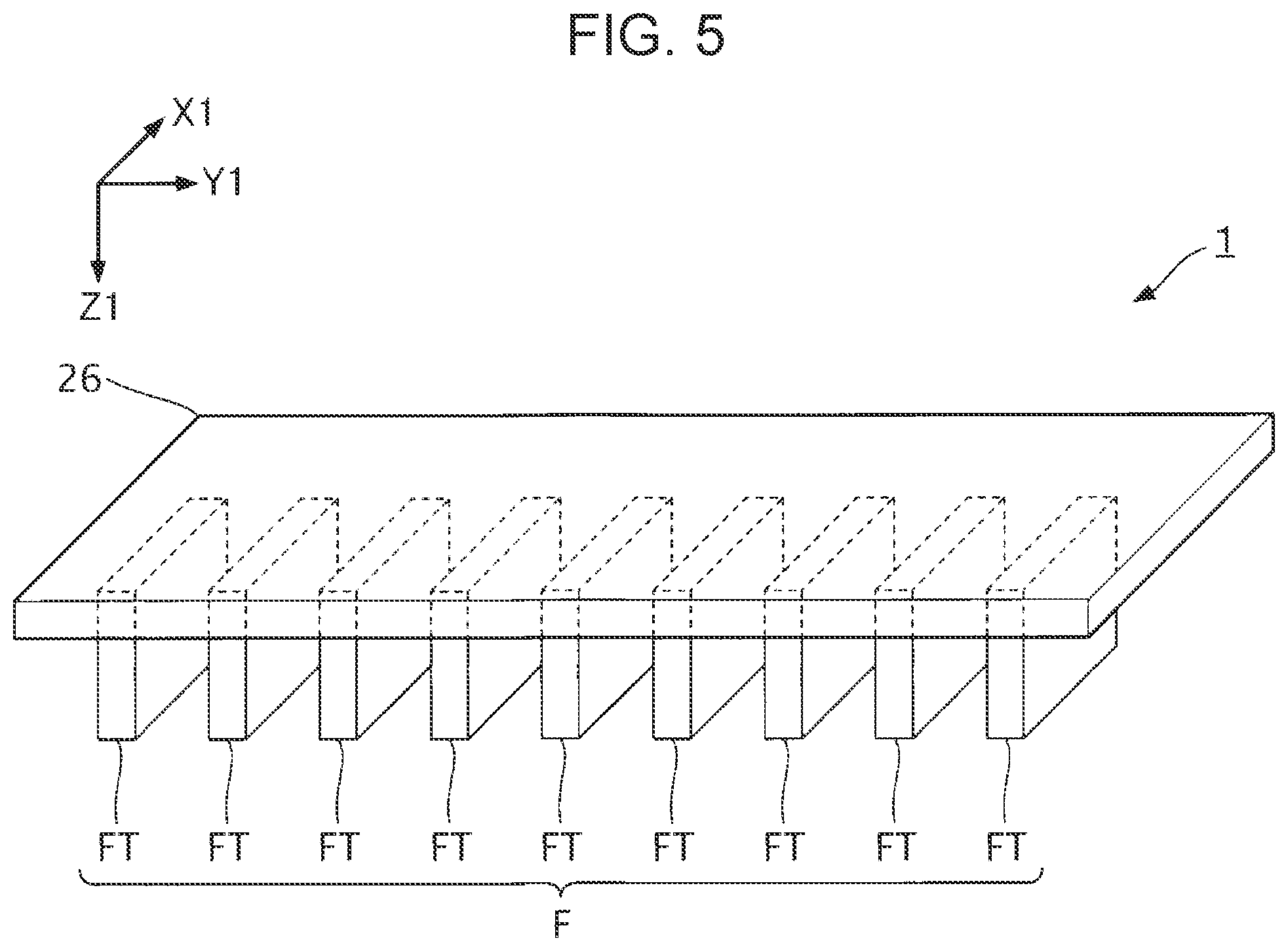 Patent US12611862 Figure 5 – Liquid ejecting head and liquid ejecting apparatus