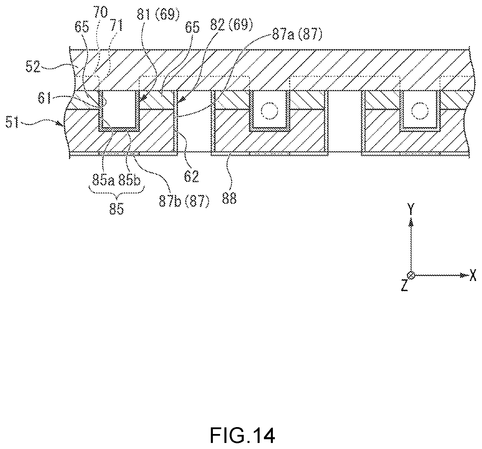 Patent US12611863 Figure 12 – Liquid ejection head chip, liquid jet head, and liquid jet recording device for ejecting liquid