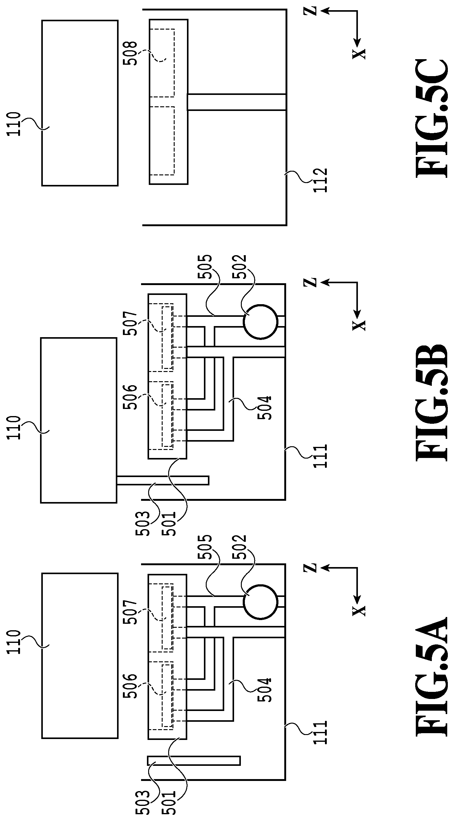 Patent US12611864 Figure 5 – Printing apparatus, method for controlling printing apparatus, and storage medium having first and second caps capping a liquid ejection nozzle and associated recovery operations