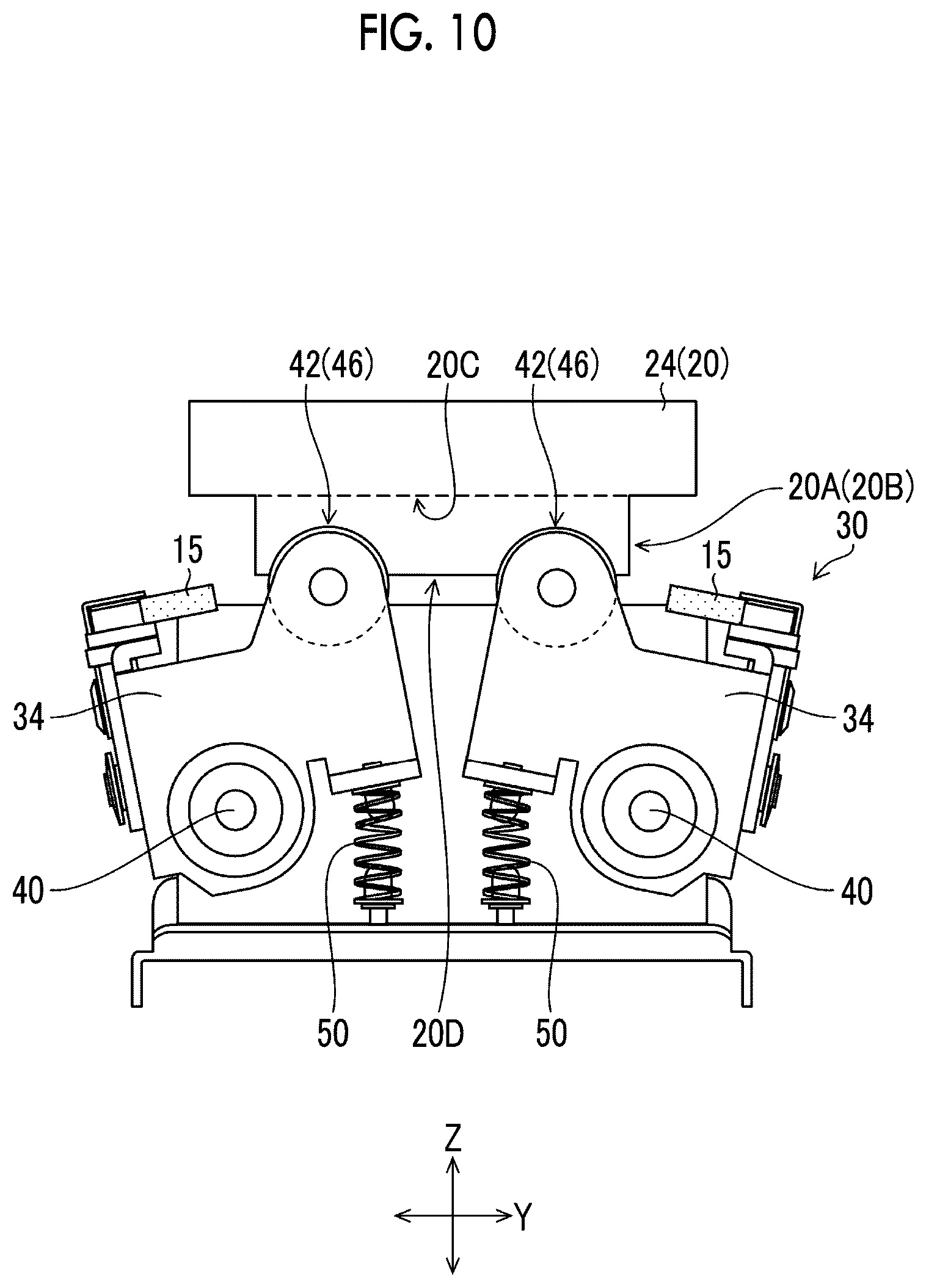 Patent US12611865 Figure 10 – Cap device, capping method, and liquid jet system