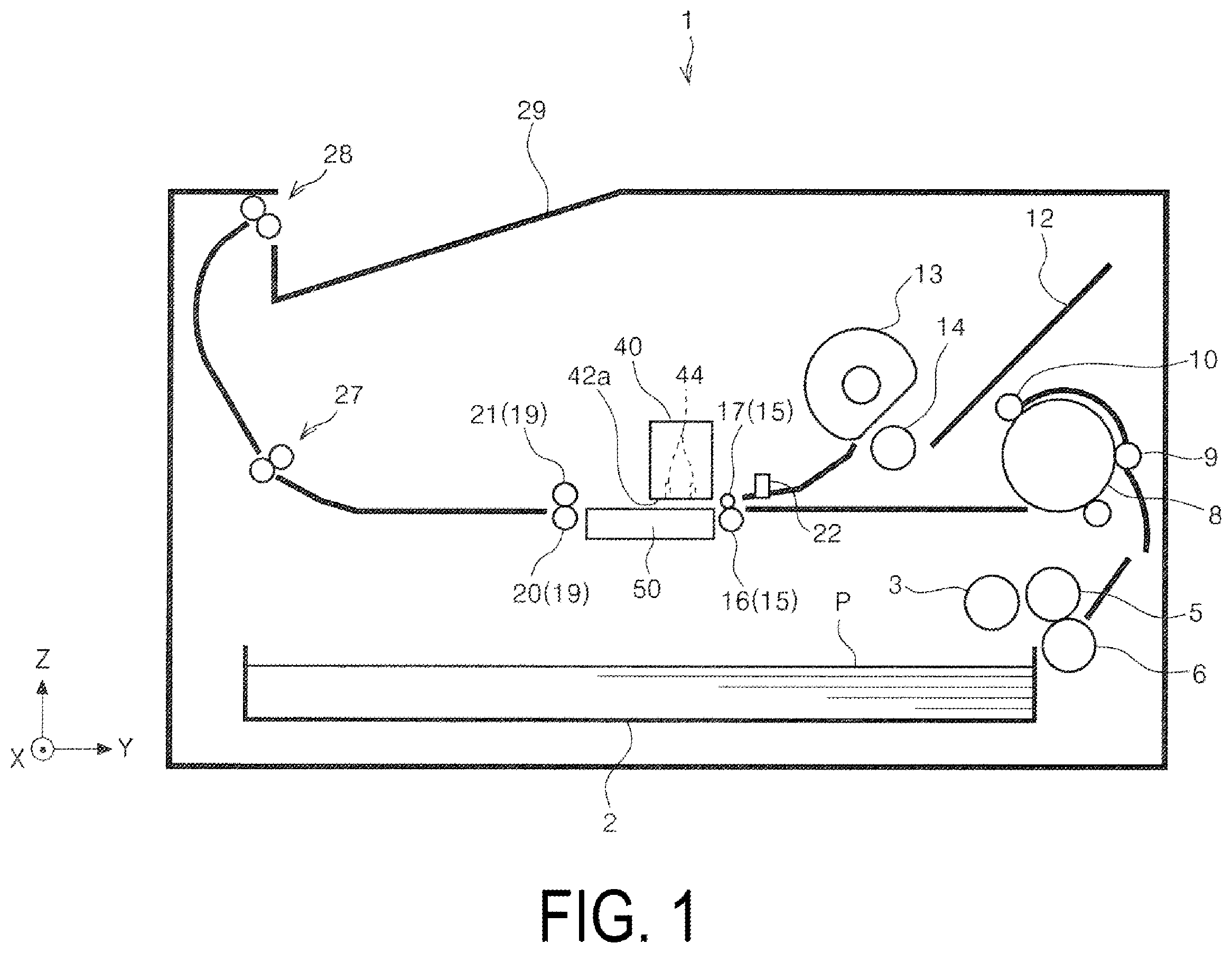 Patent US12611866 Figure 1 – Recording apparatus
