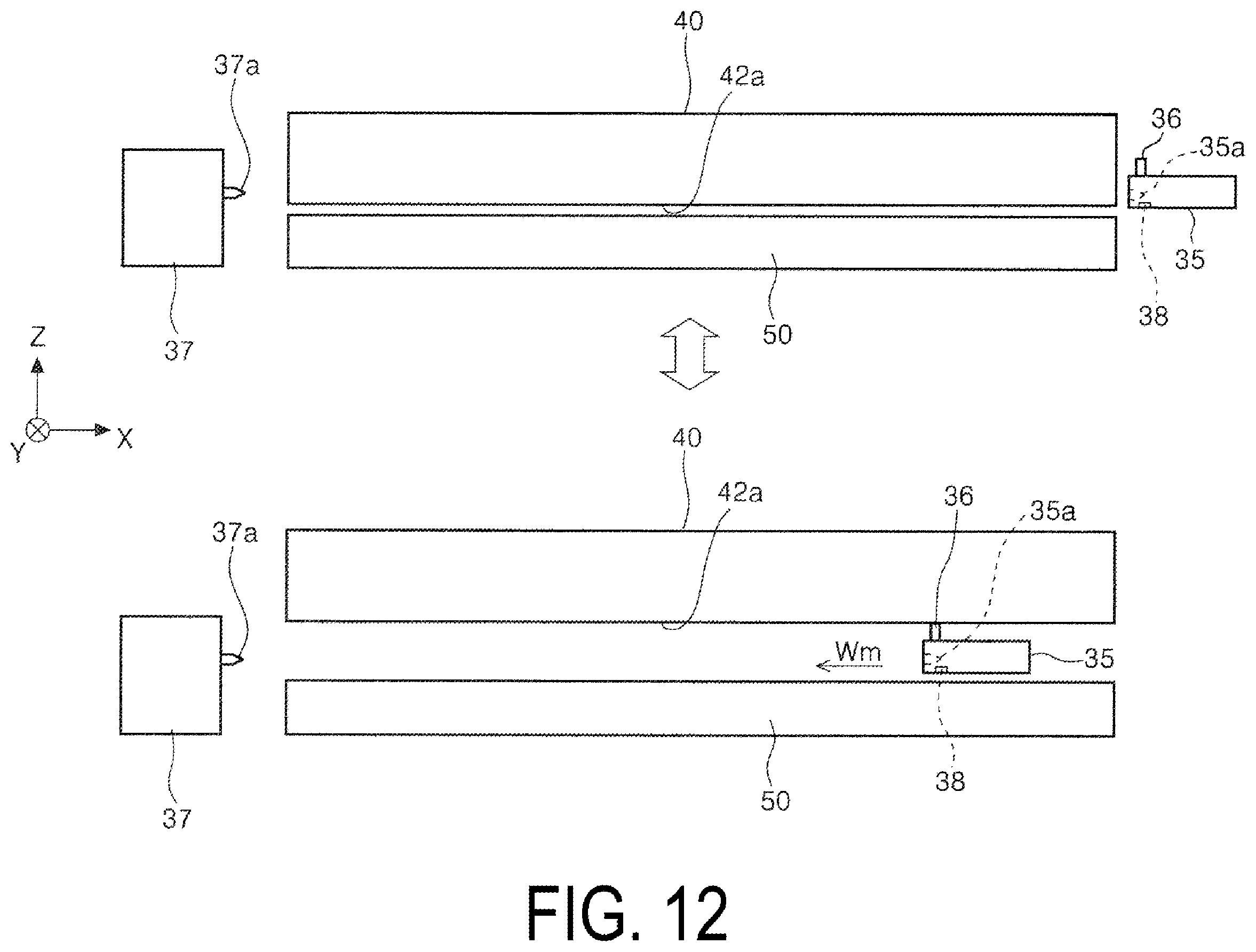 Patent US12611866 Figure 12 – Recording apparatus
