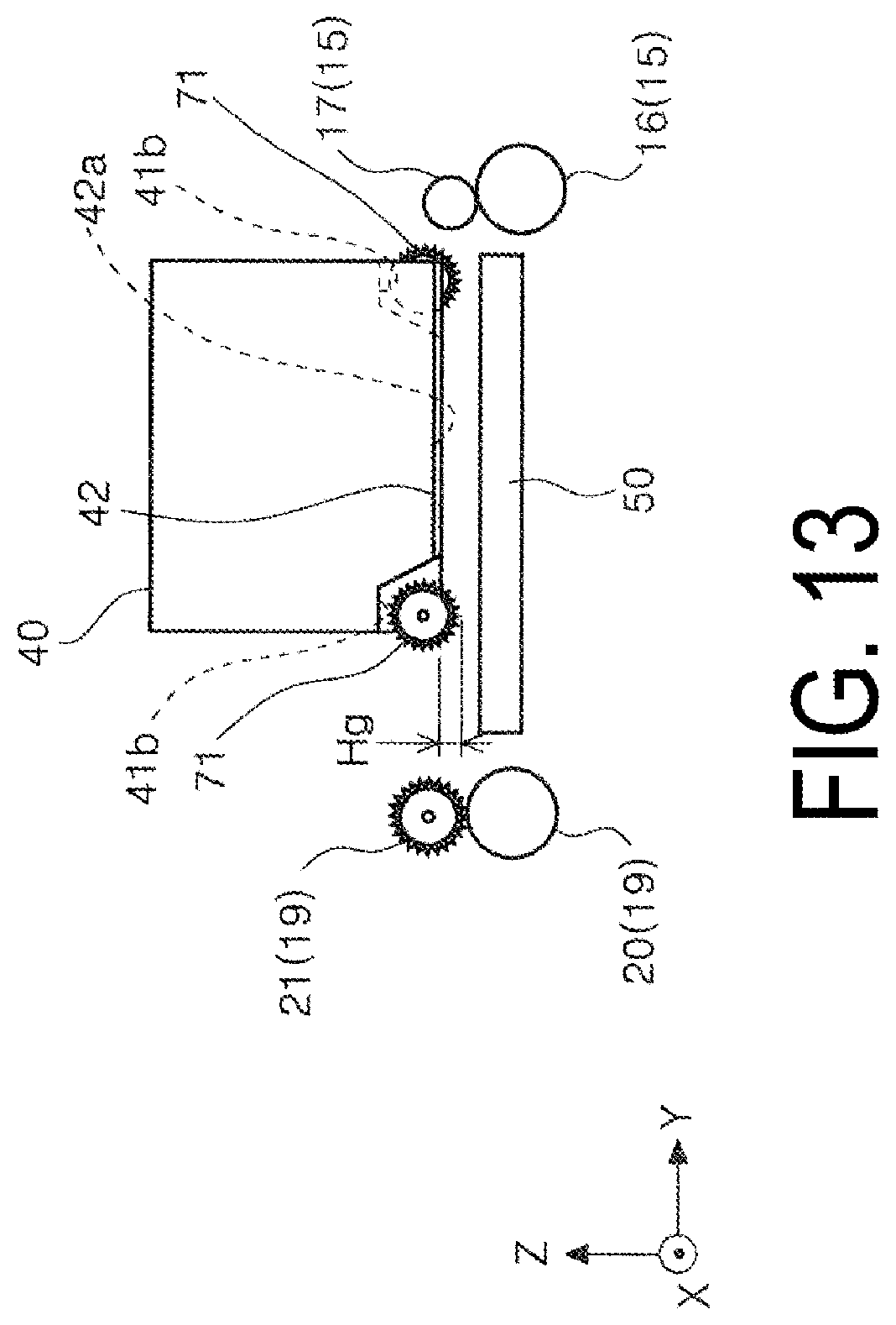 Patent US12611866 Figure 13 – Recording apparatus