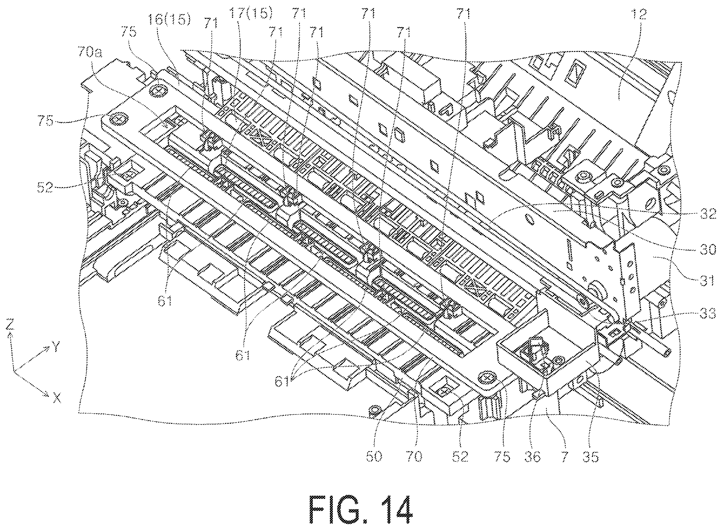 Patent US12611866 Figure 14 – Recording apparatus