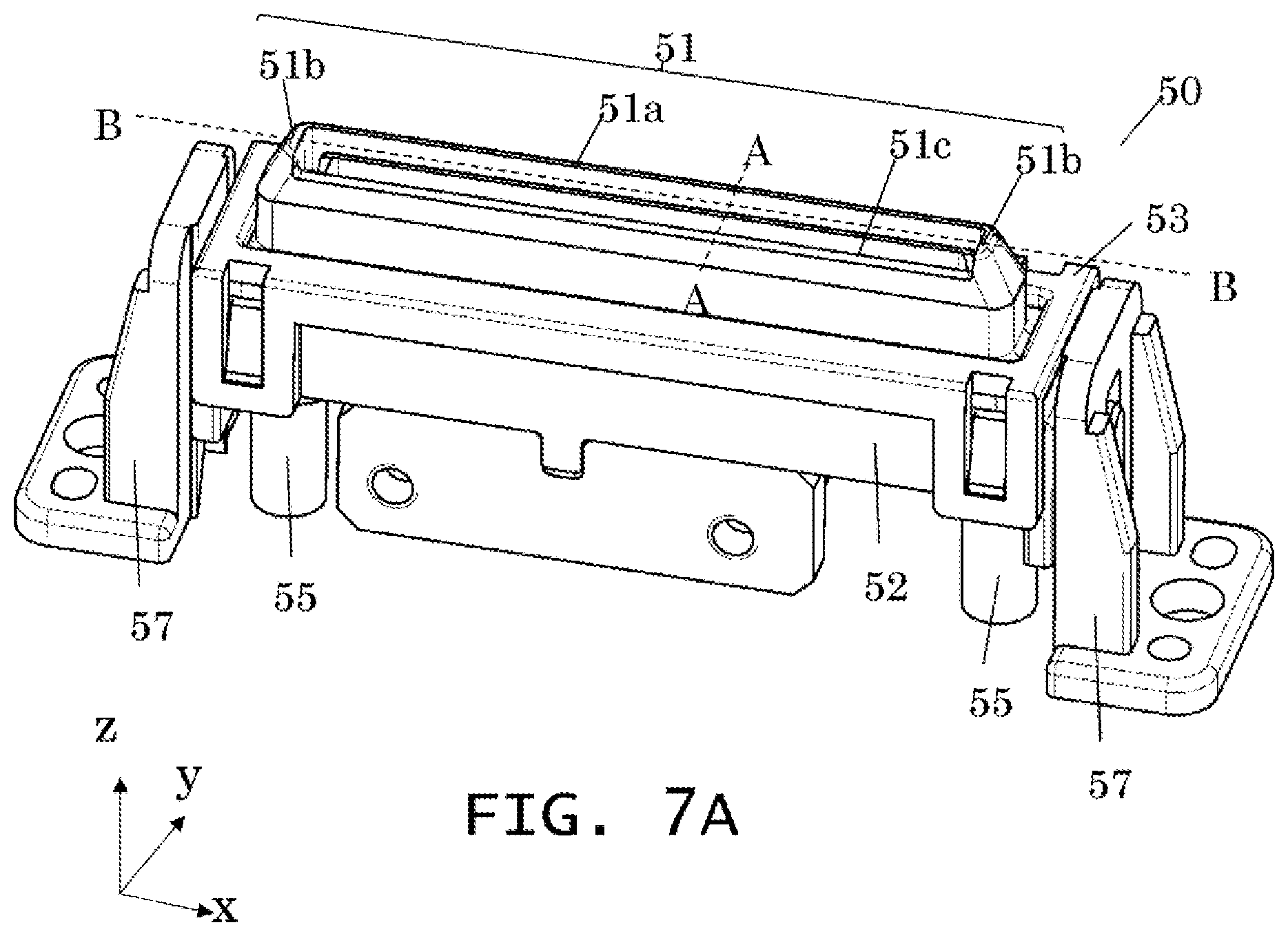 Patent US12611867 Figure 7 – Cleaning apparatus for a recording head includes a liquid application head to apply a liquid to a nozzle formation surface of the recording head