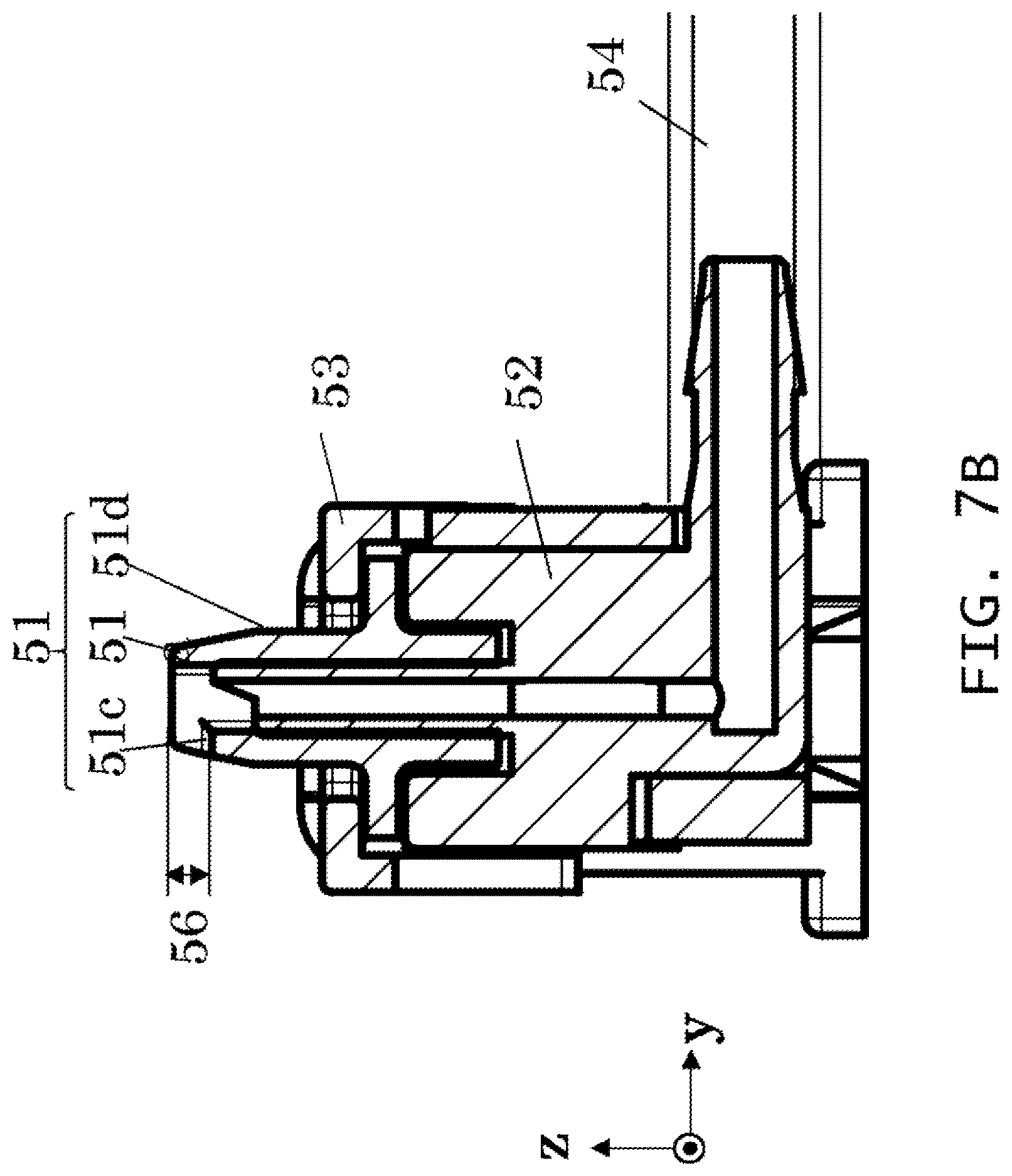 Patent US12611867 Figure 8 – Cleaning apparatus for a recording head includes a liquid application head to apply a liquid to a nozzle formation surface of the recording head