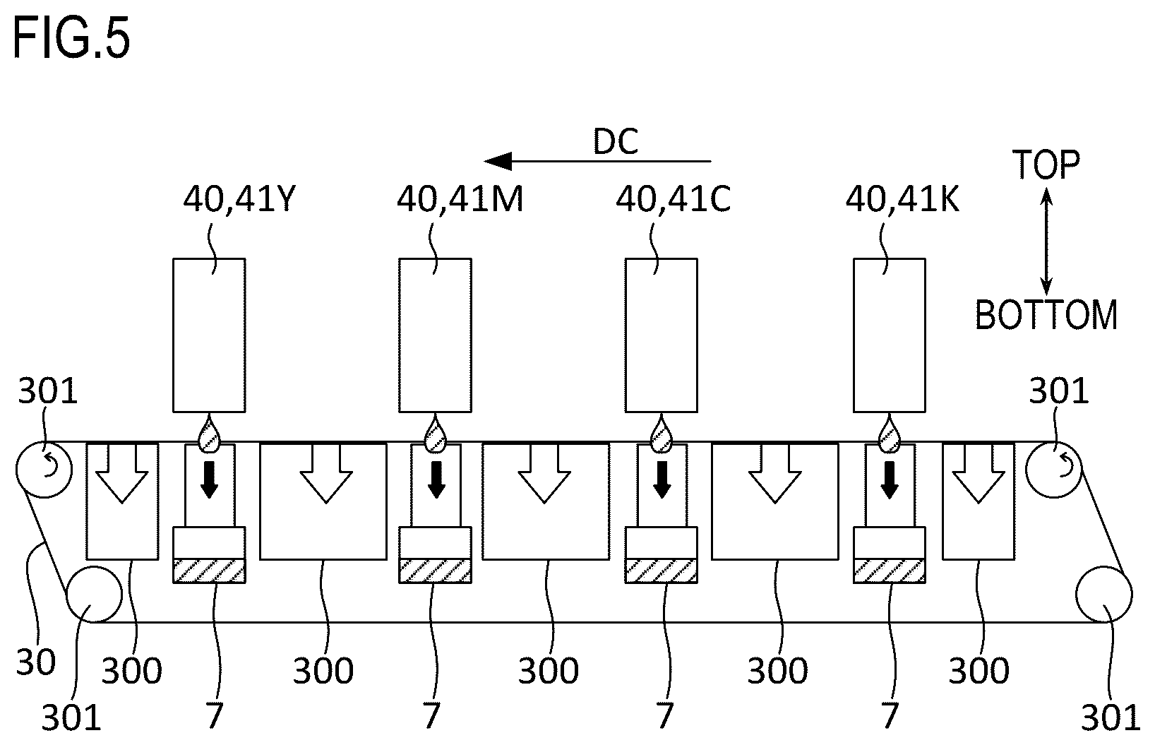 Patent US12611869 Figure 5 – Inkjet recording apparatus