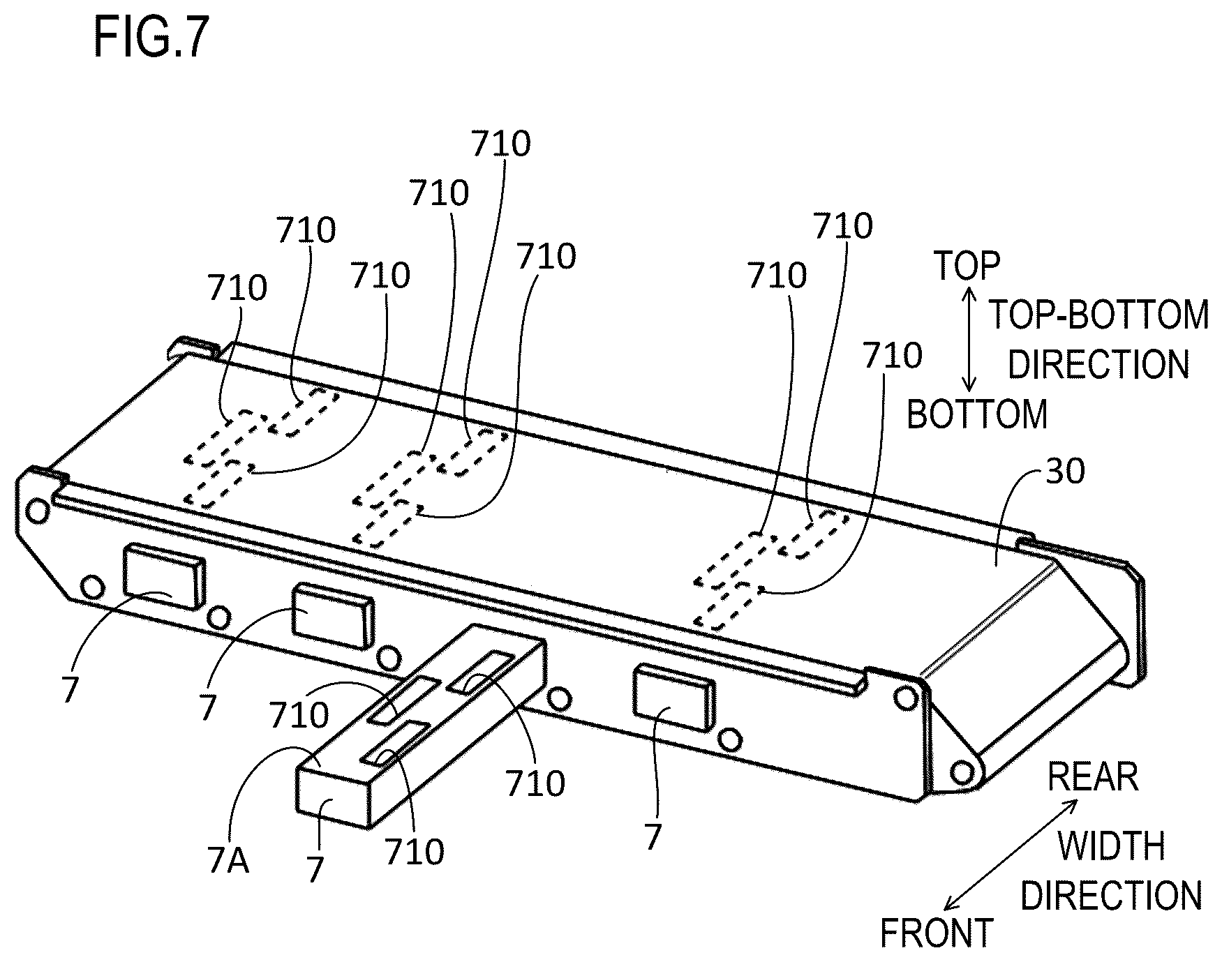 Patent US12611869 Figure 7 – Inkjet recording apparatus