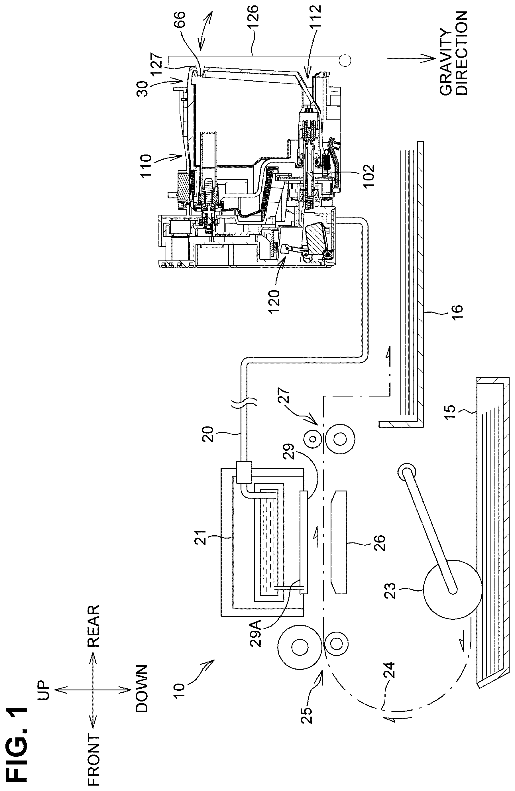 Patent US12611870 — Ink container, ink container set and printing system — Figure 1