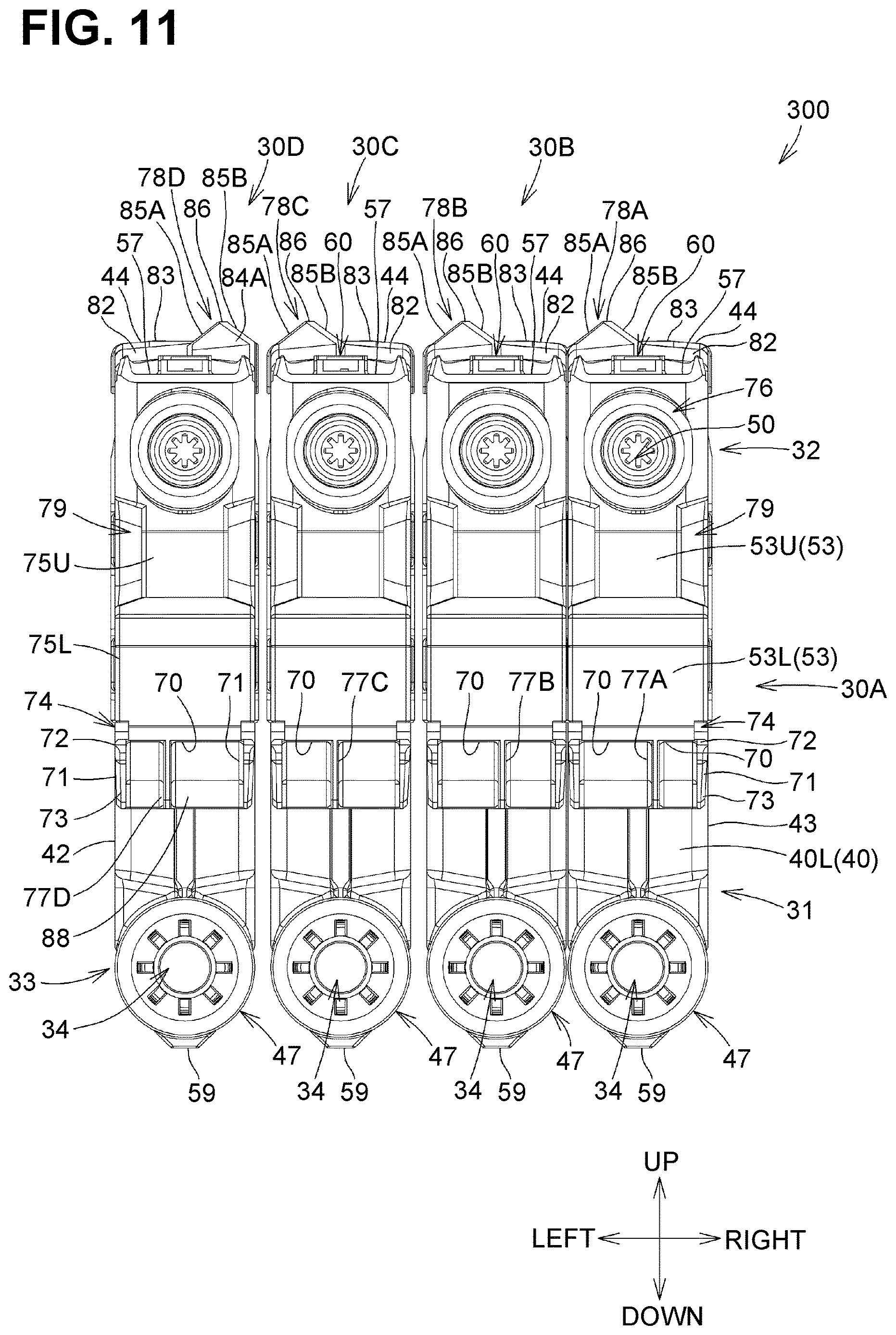 Patent US12611870 Figure 11 – Ink container, ink container set and printing system