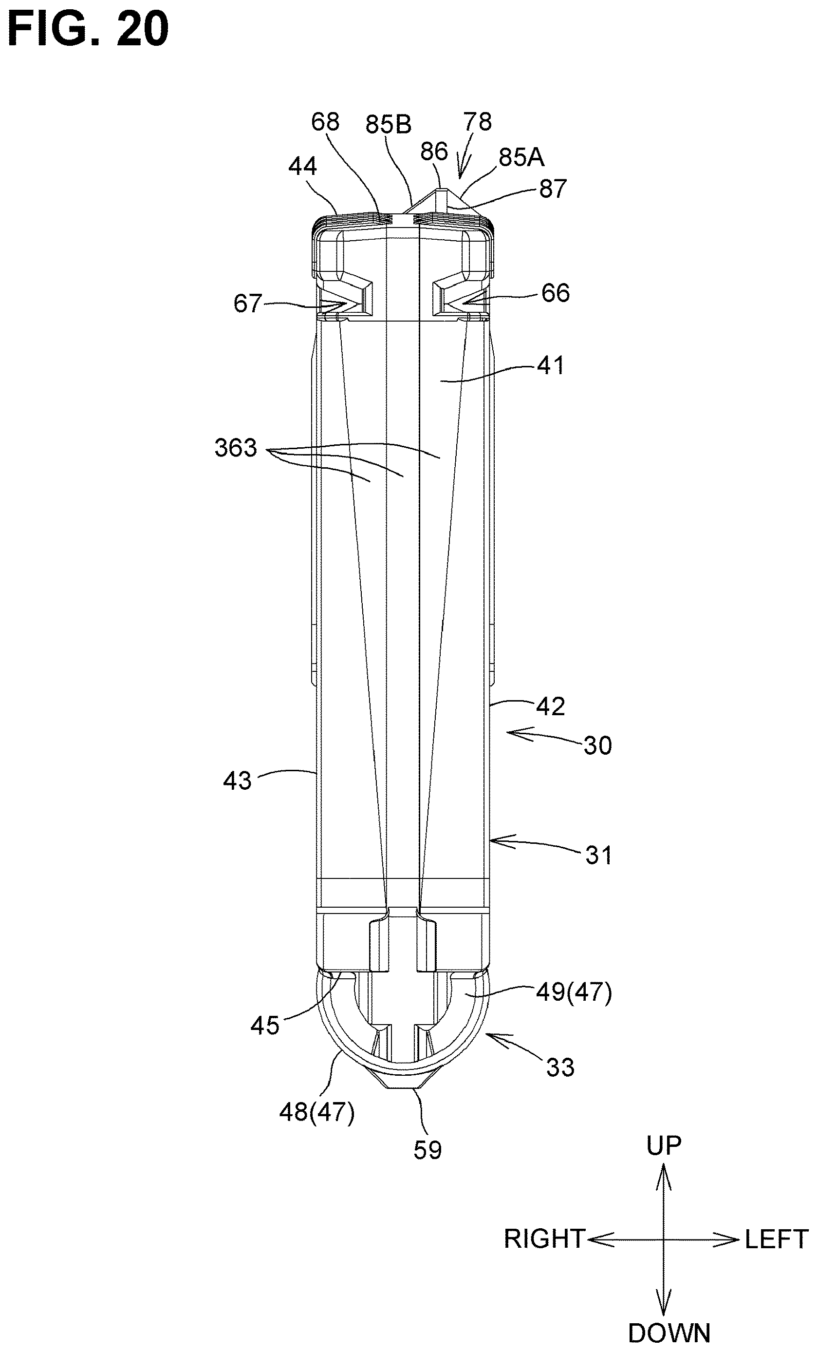 Patent US12611870 Figure 20 – Ink container, ink container set and printing system