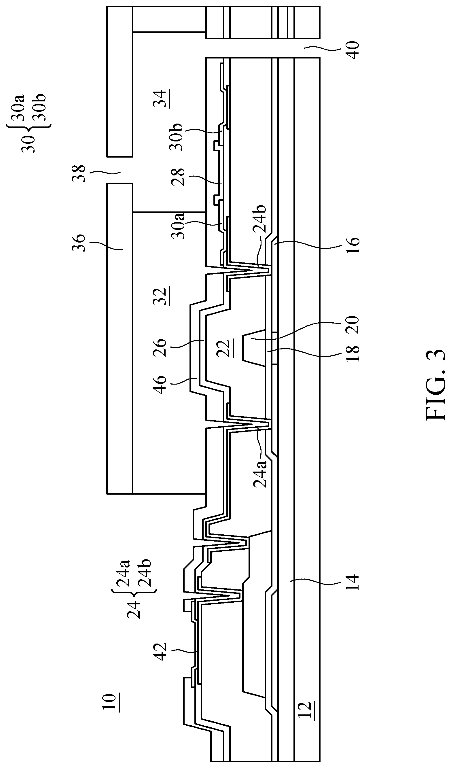 Patent US12611875 Figure 3 – Heating device driven by a thin-film transistor