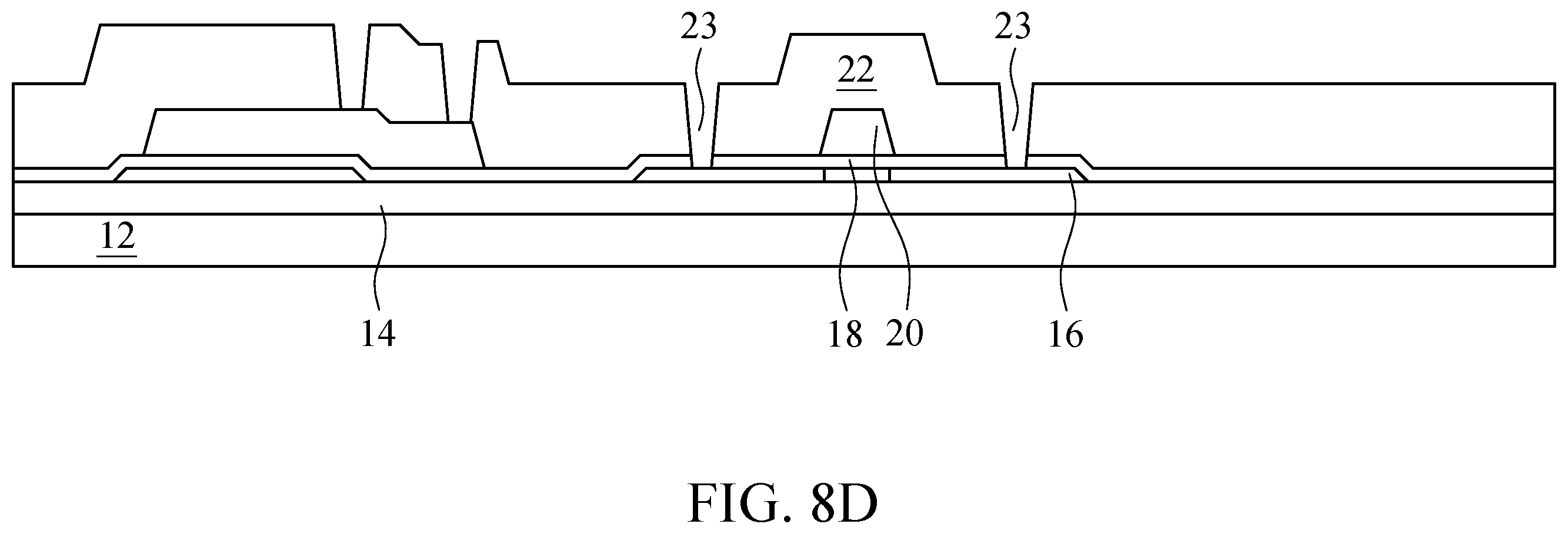 Patent US12611875 Figure 11 – Heating device driven by a thin-film transistor
