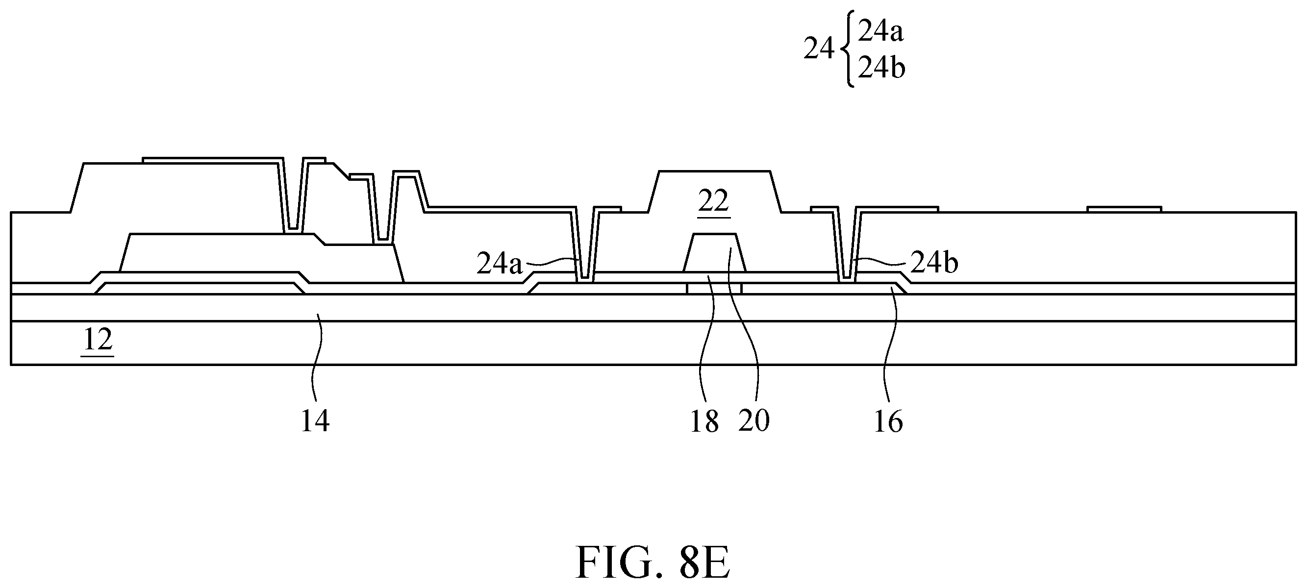 Patent US12611875 Figure 12 – Heating device driven by a thin-film transistor
