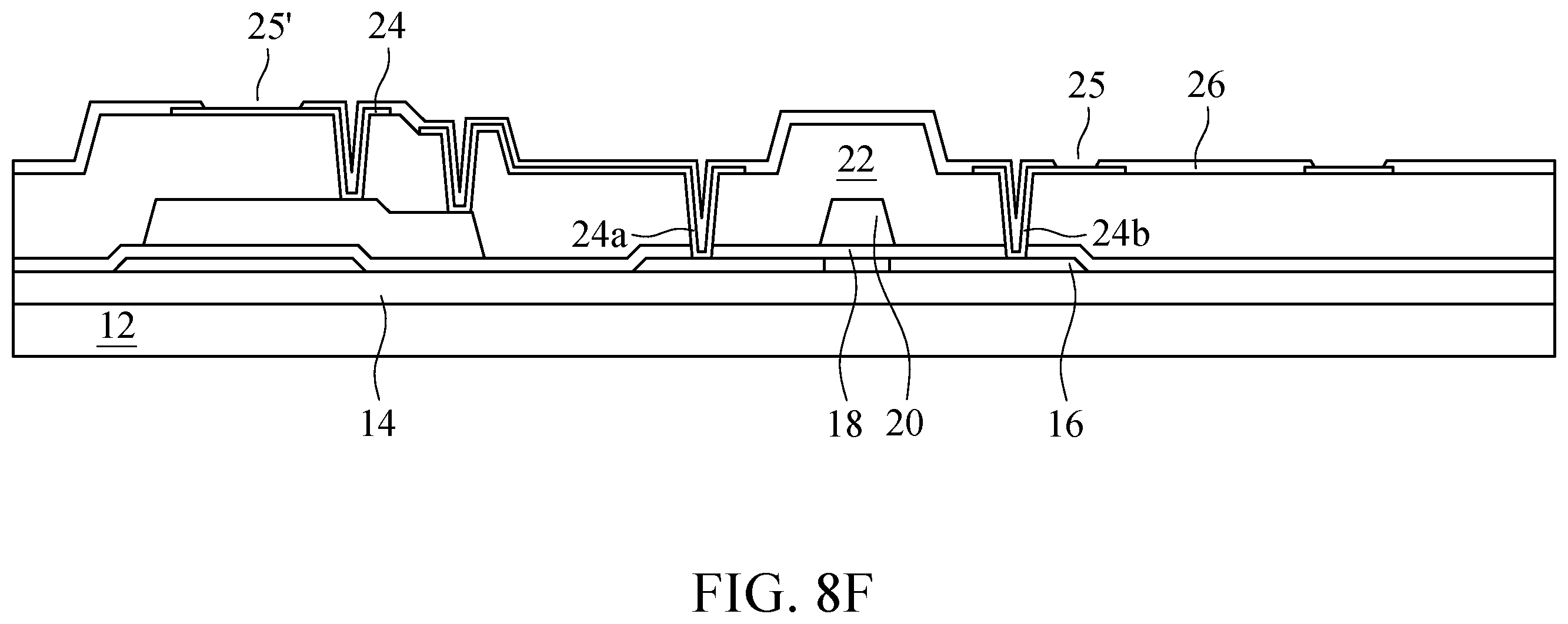 Patent US12611875 Figure 13 – Heating device driven by a thin-film transistor