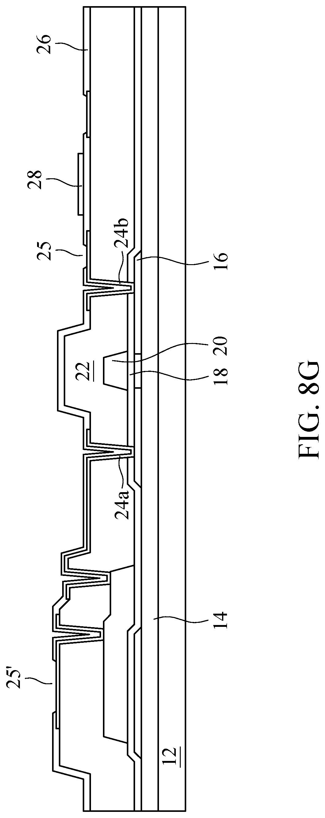 Patent US12611875 Figure 14 – Heating device driven by a thin-film transistor