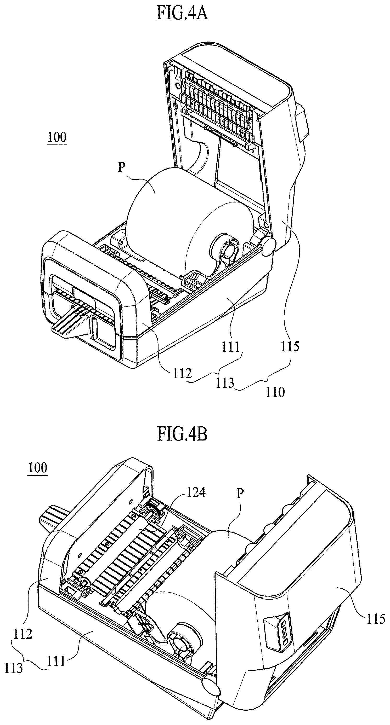 Patent US12611876 Figure 4 – Printing device