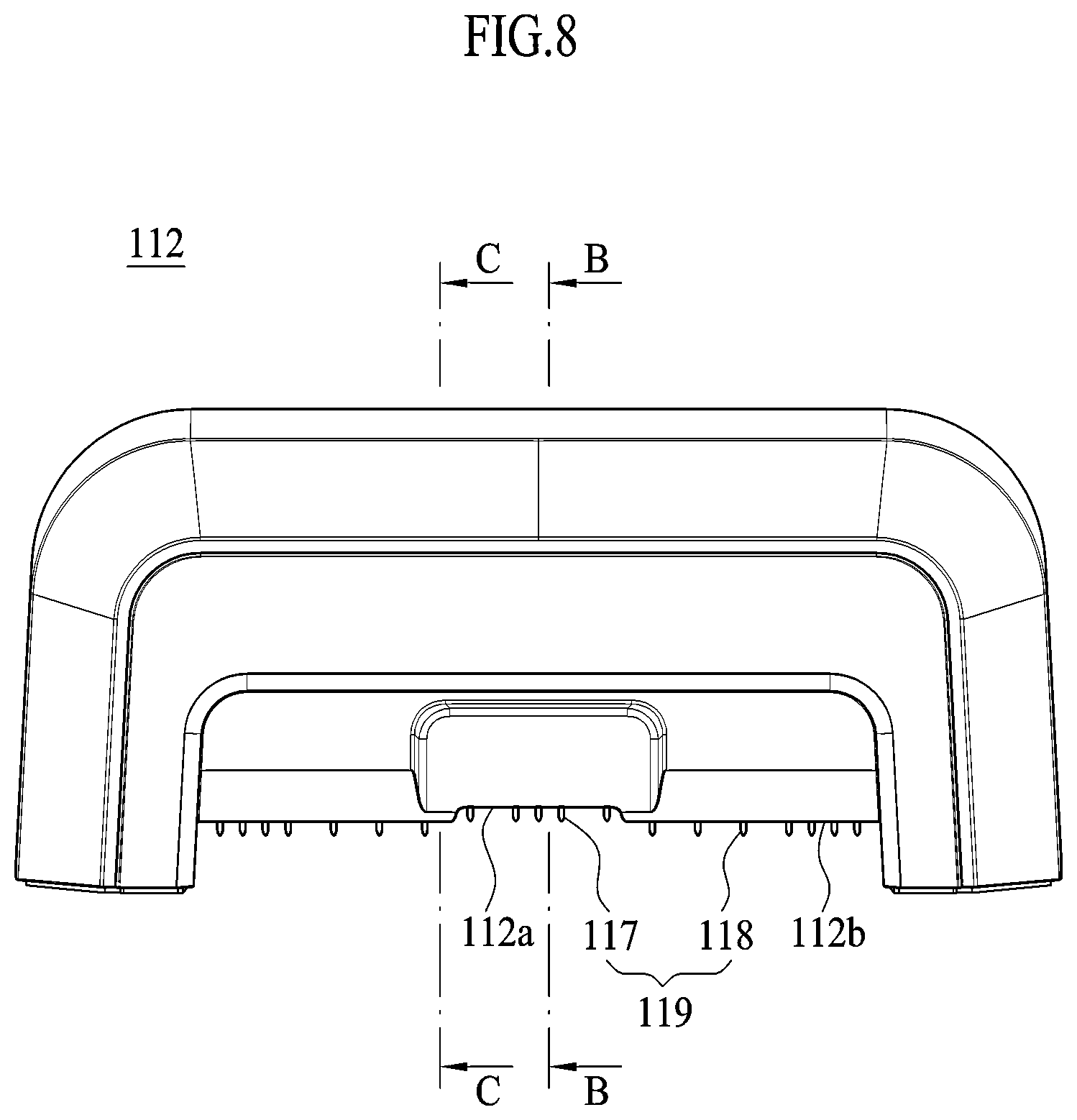 Patent US12611876 Figure 8 – Printing device