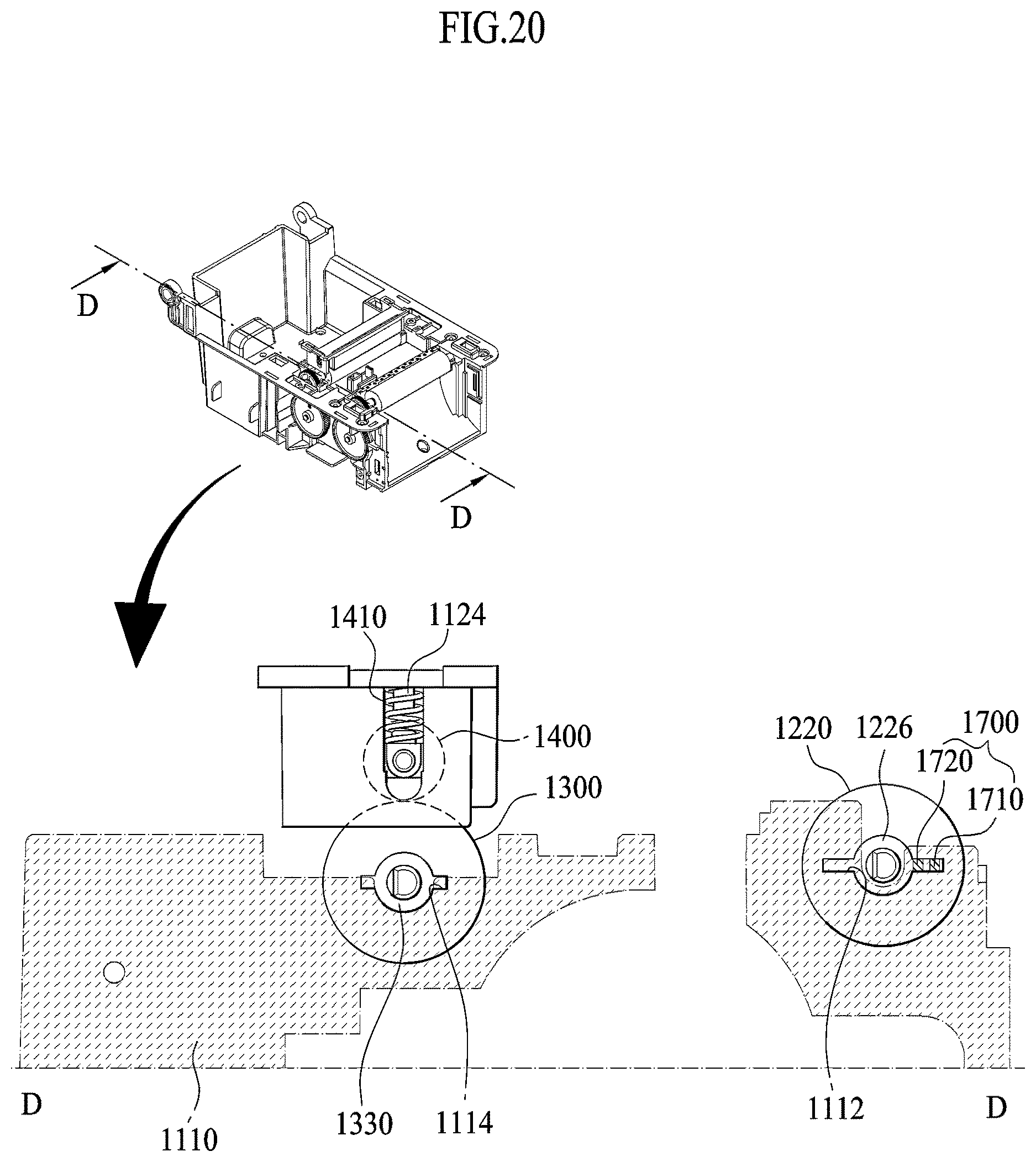 Patent US12611876 Figure 20 – Printing device