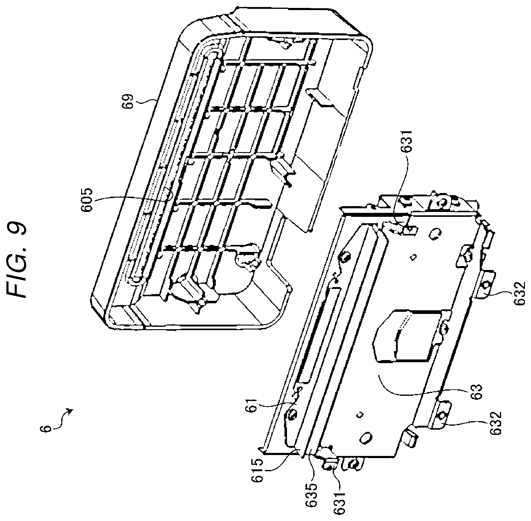Patent US12611877 Figure 8 – Printer
