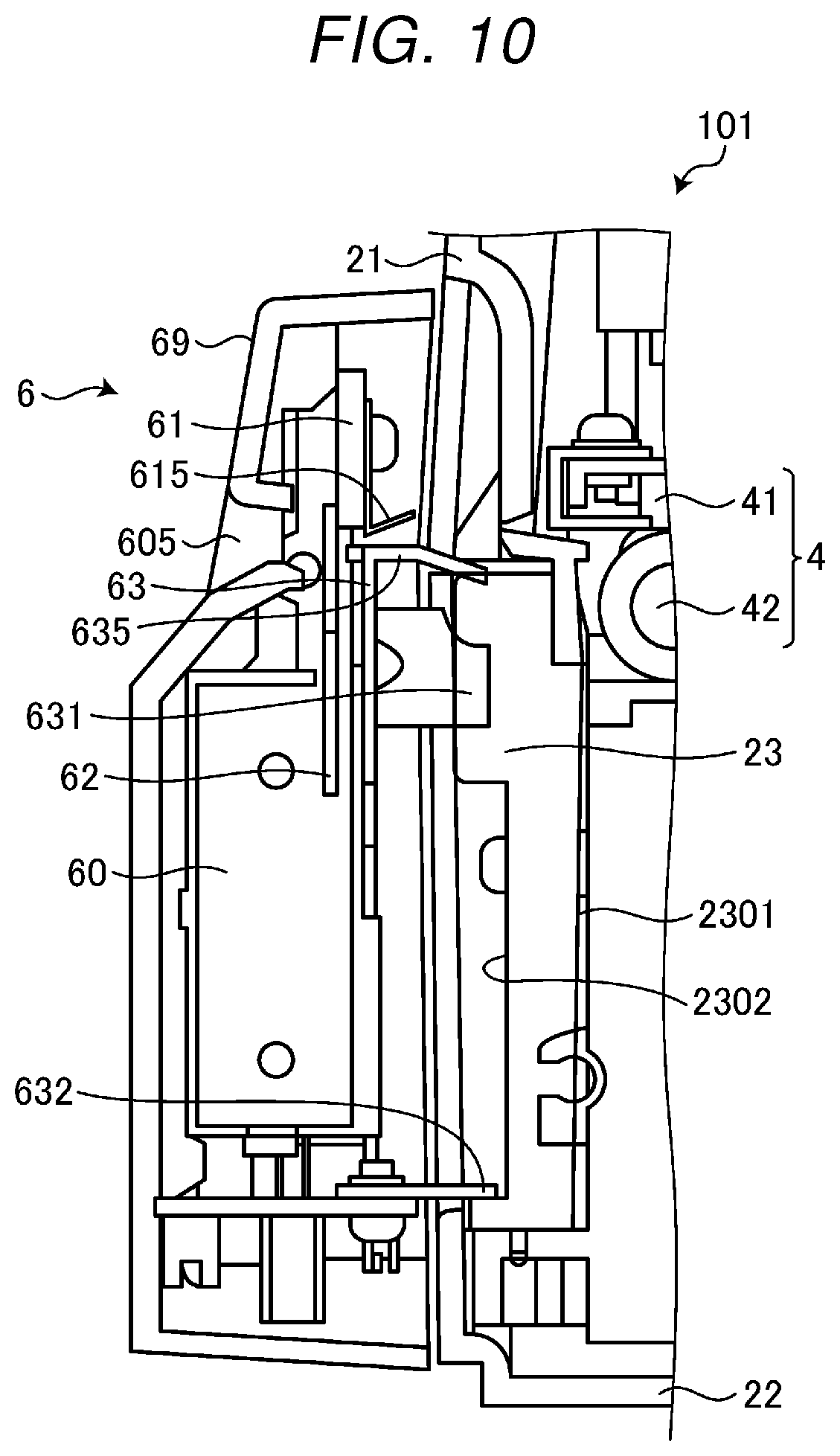 Patent US12611877 Figure 9 – Printer