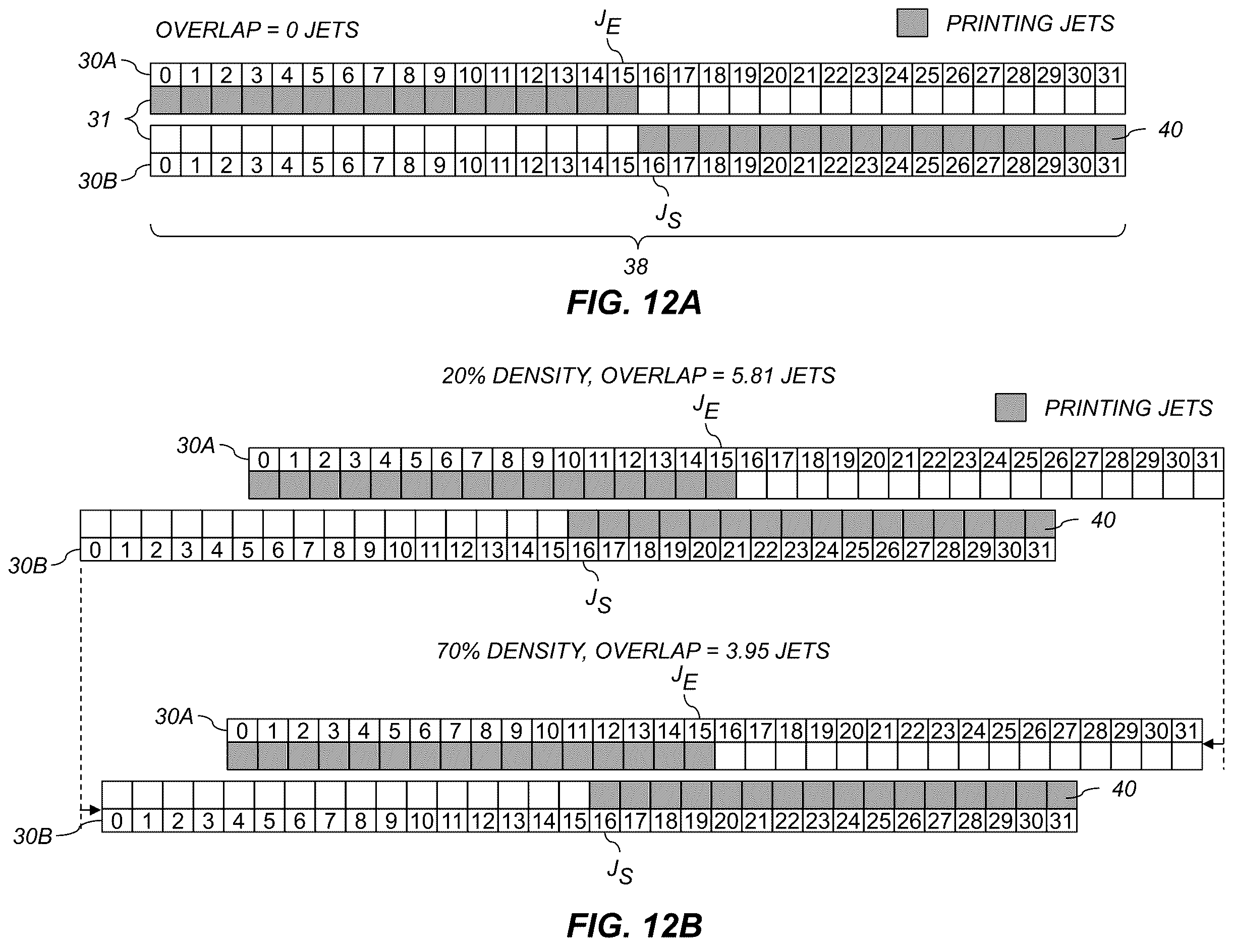 Patent US12611879 Figure 12 – Cross-track stitching error correction