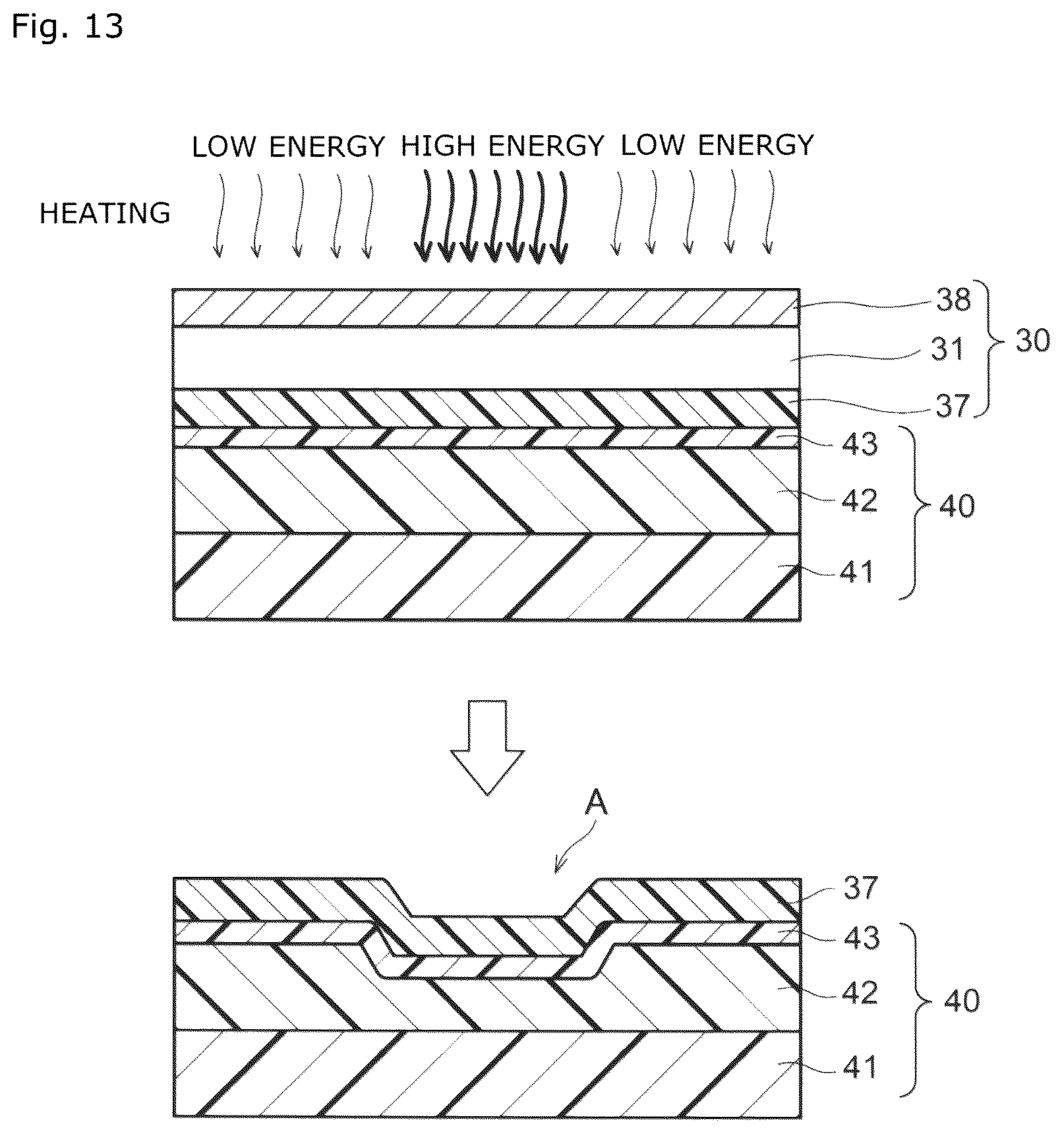 Patent US12611882 Figure 5 – Thermal transfer sheet and method for producing printed material