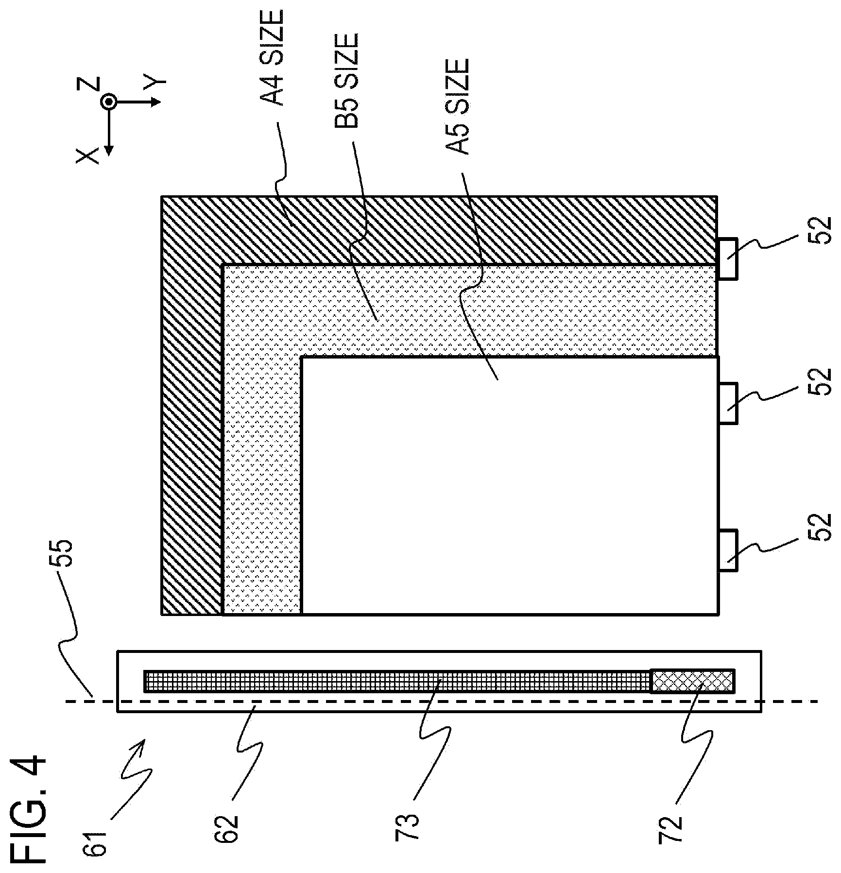 Patent US12611884 Figure 4 – Sheet thermocompression apparatus and post-processing apparatus