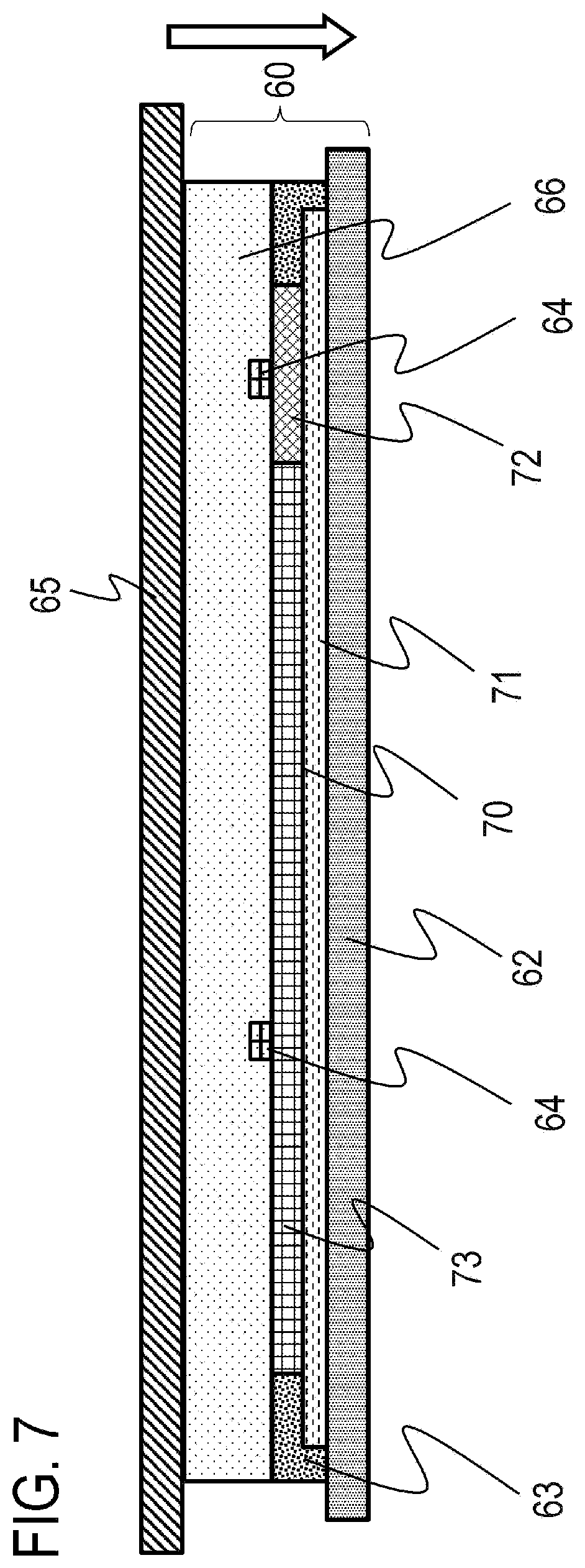 Patent US12611884 Figure 7 – Sheet thermocompression apparatus and post-processing apparatus