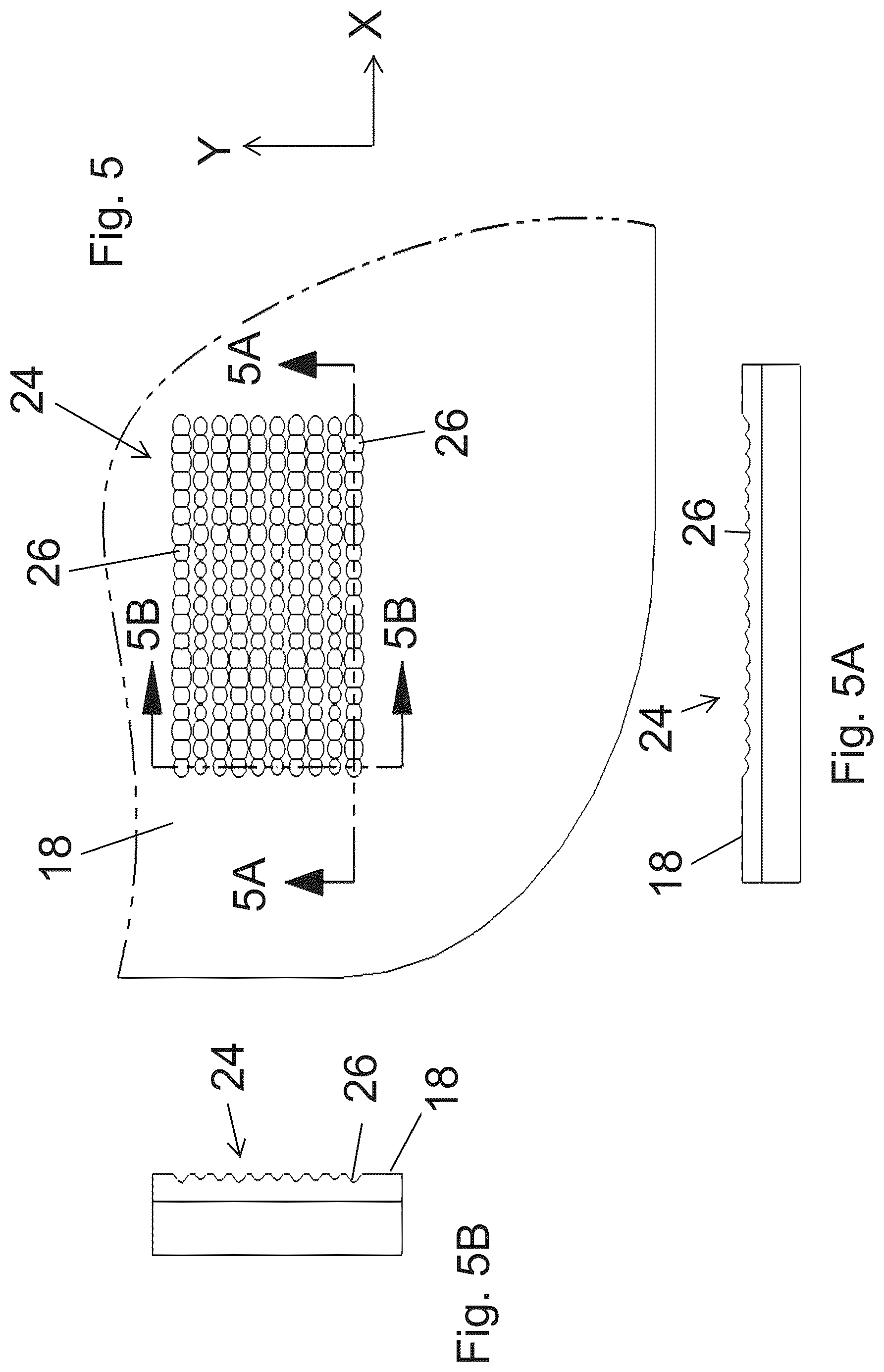 Patent US12611886 Figure 5 – Personalized plastic identification document with lens structure