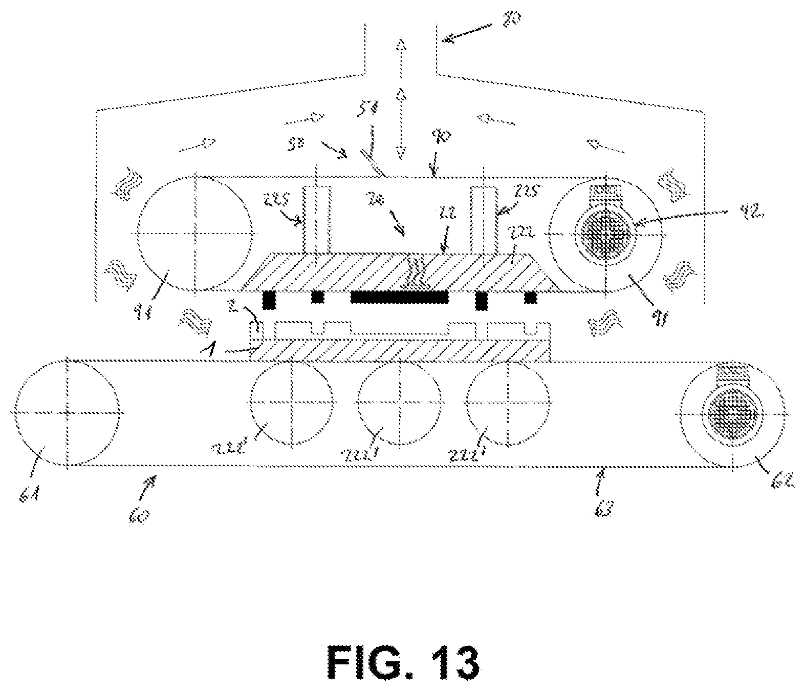 Patent US12611888 Figure 13 – Method and system for producing a relief on a substrate