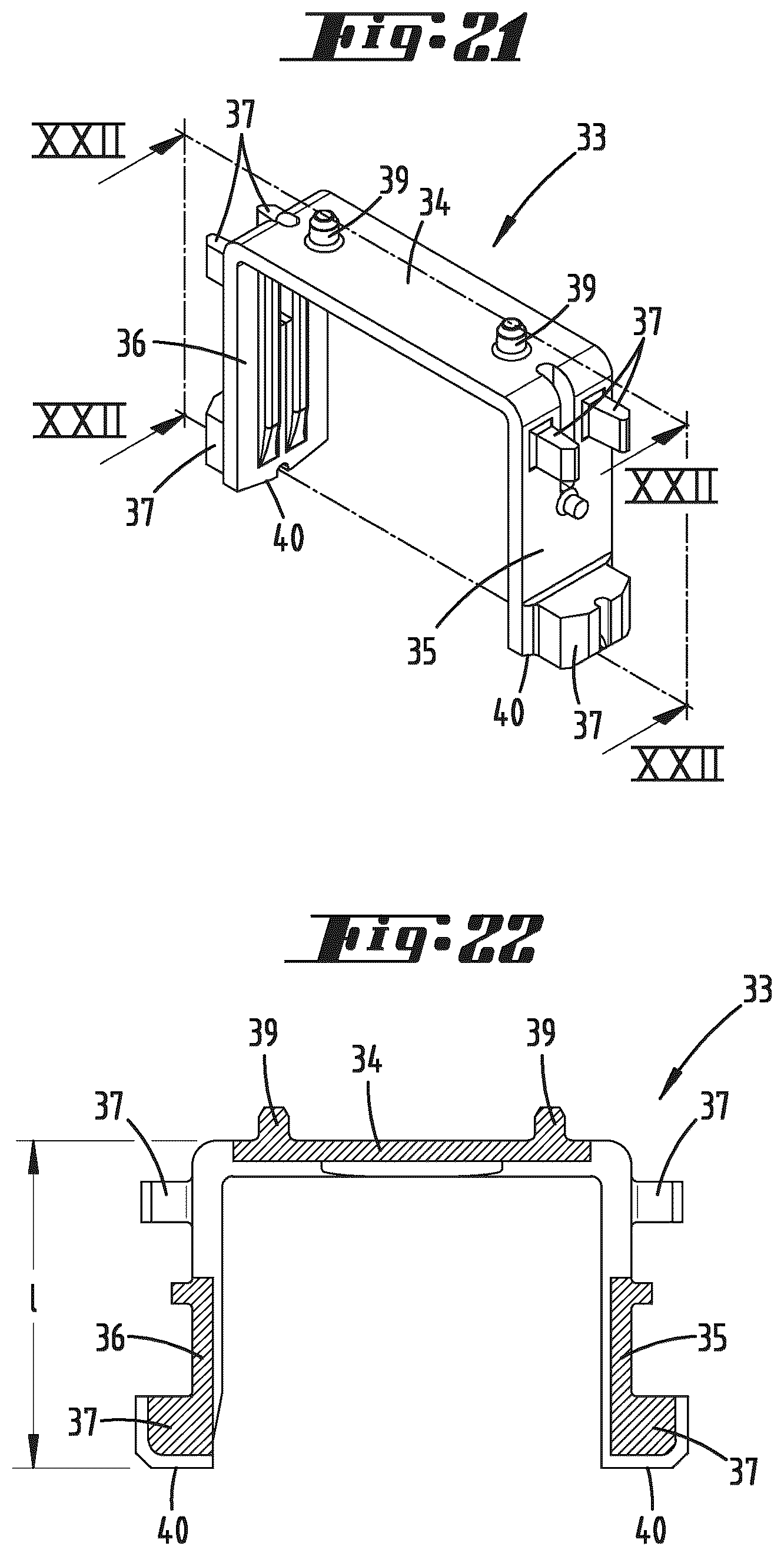 Patent US12611892 Figure 9 – Form-fit adjustment device for a caster