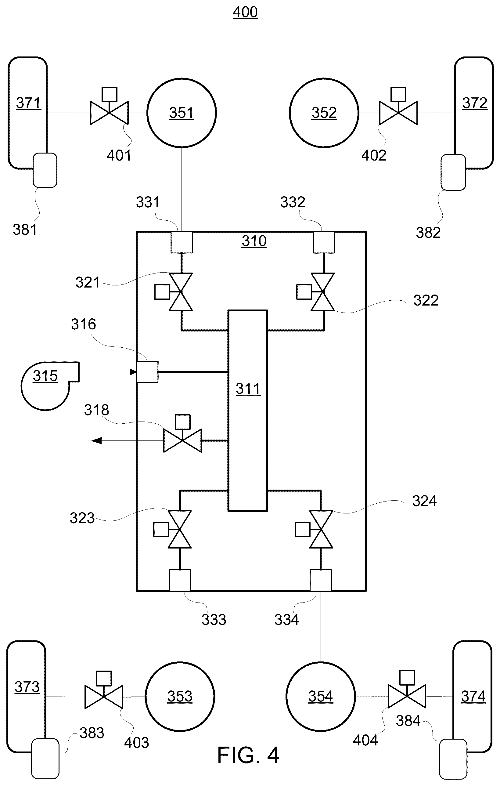 Patent US12611894 Figure 3 – Automatic tire inflation system