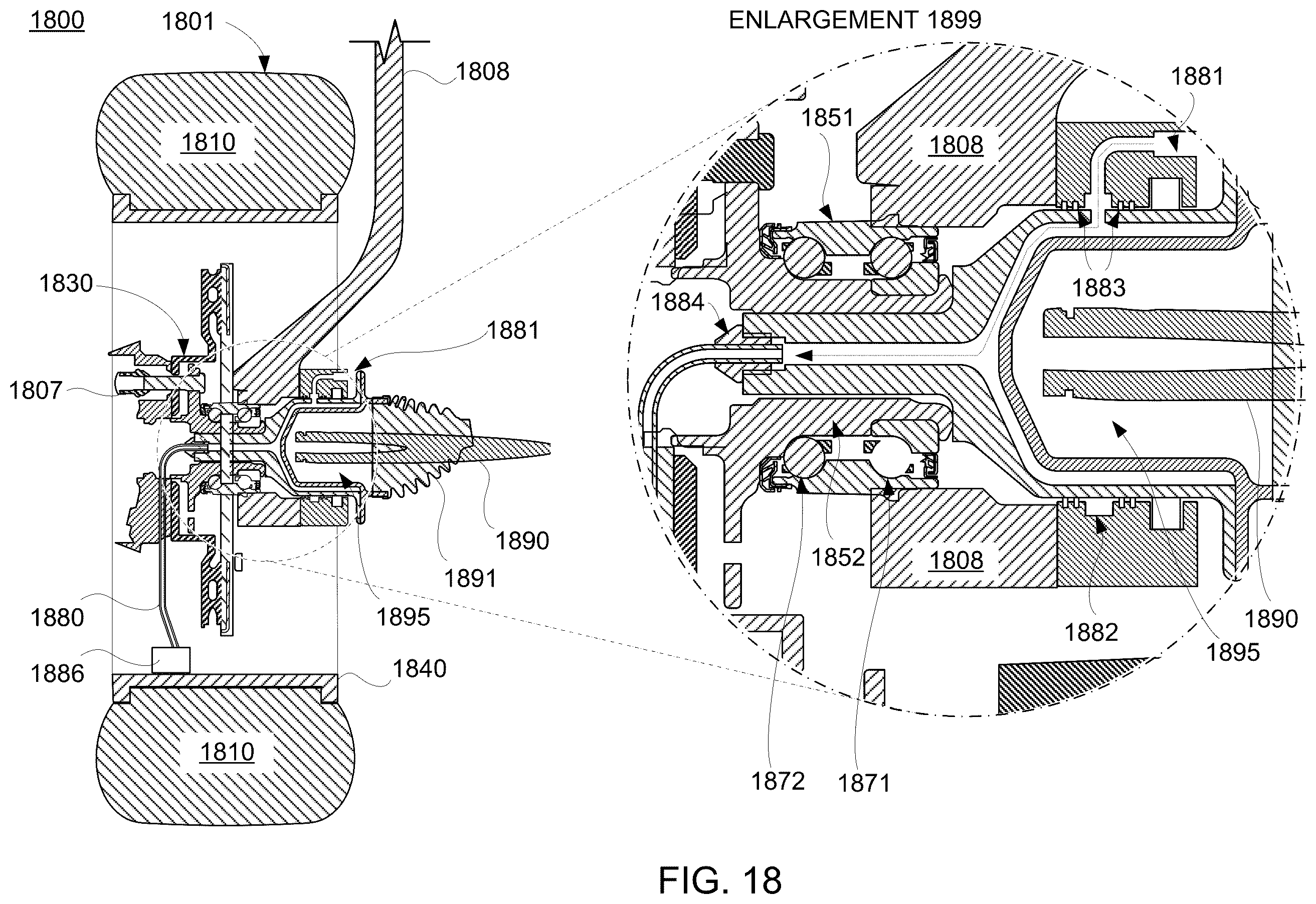 Patent US12611894 Figure 14 – Automatic tire inflation system