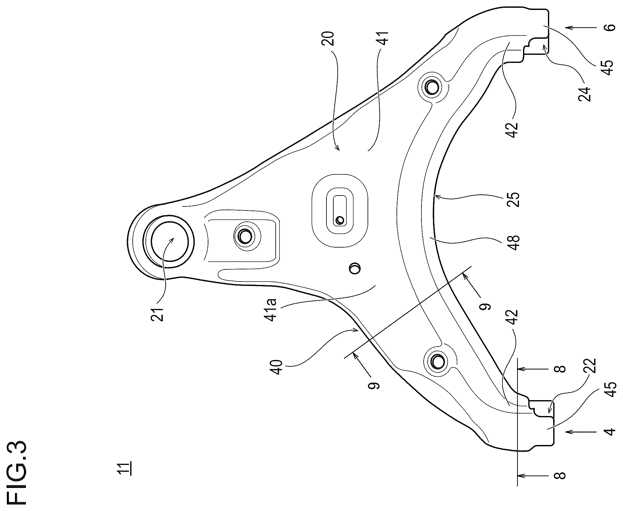 Patent US12611902 Figure 2 – Suspension structure for vehicle and method of manufacturing the same