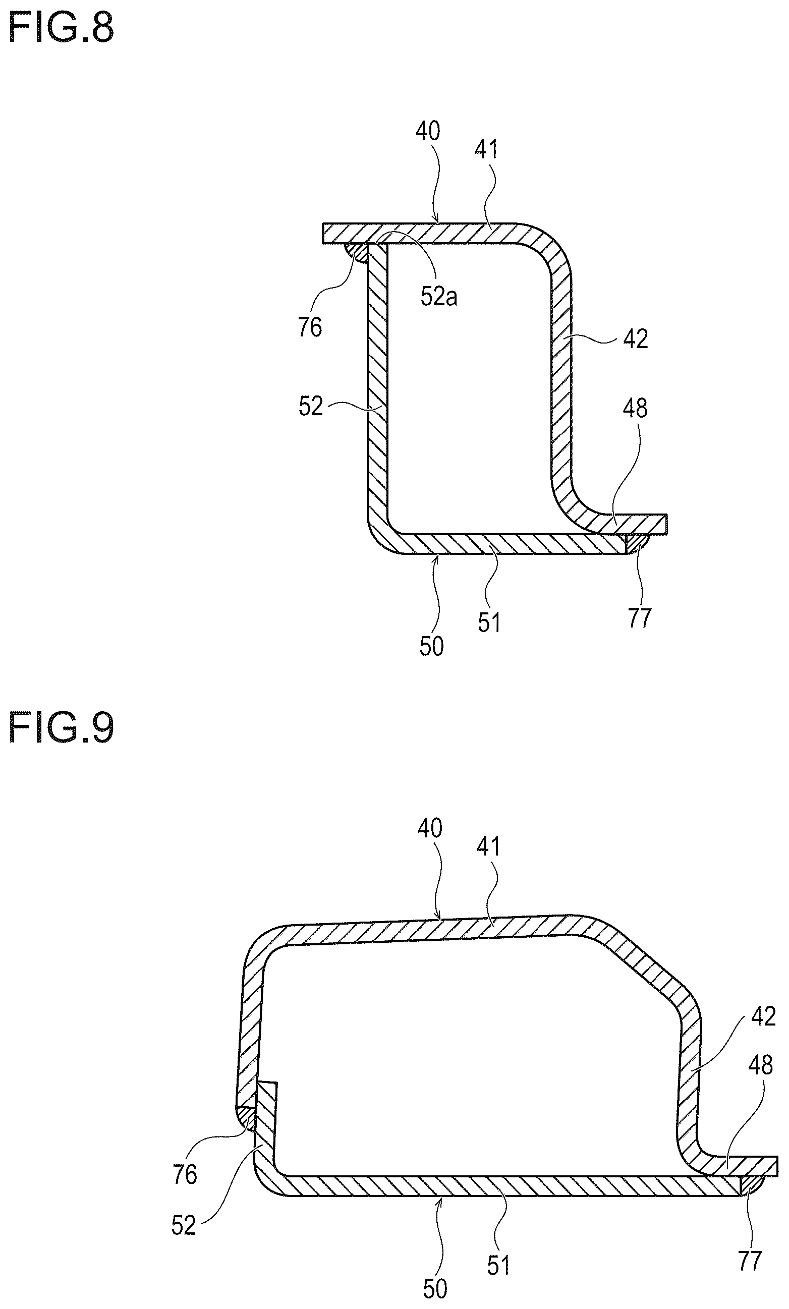 Patent US12611902 Figure 5 – Suspension structure for vehicle and method of manufacturing the same