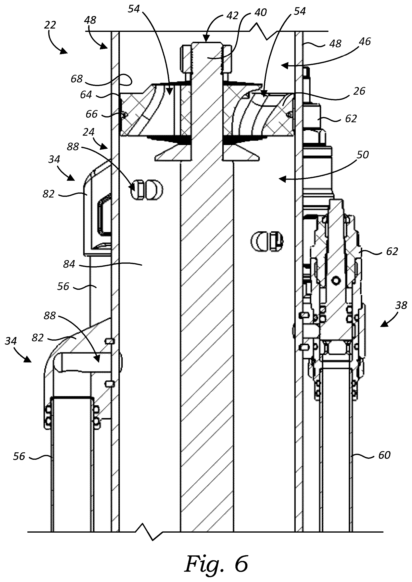 Patent US12611906 Figure 6 – External bypass apparatus for vehicle shock absorbers