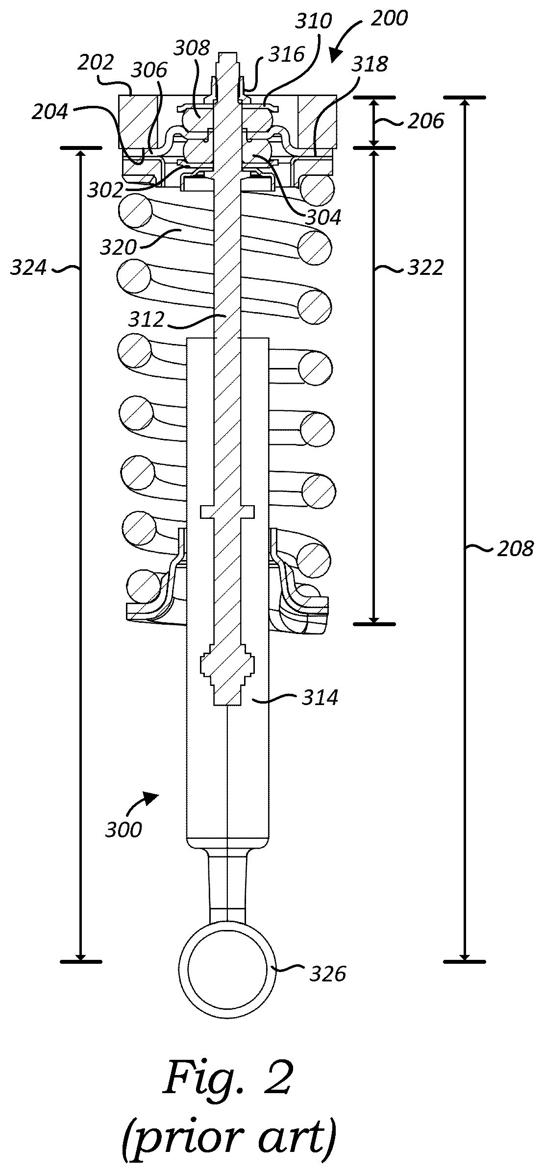 Patent US12611907 Figure 2 – Vehicle lift spacer apparatus