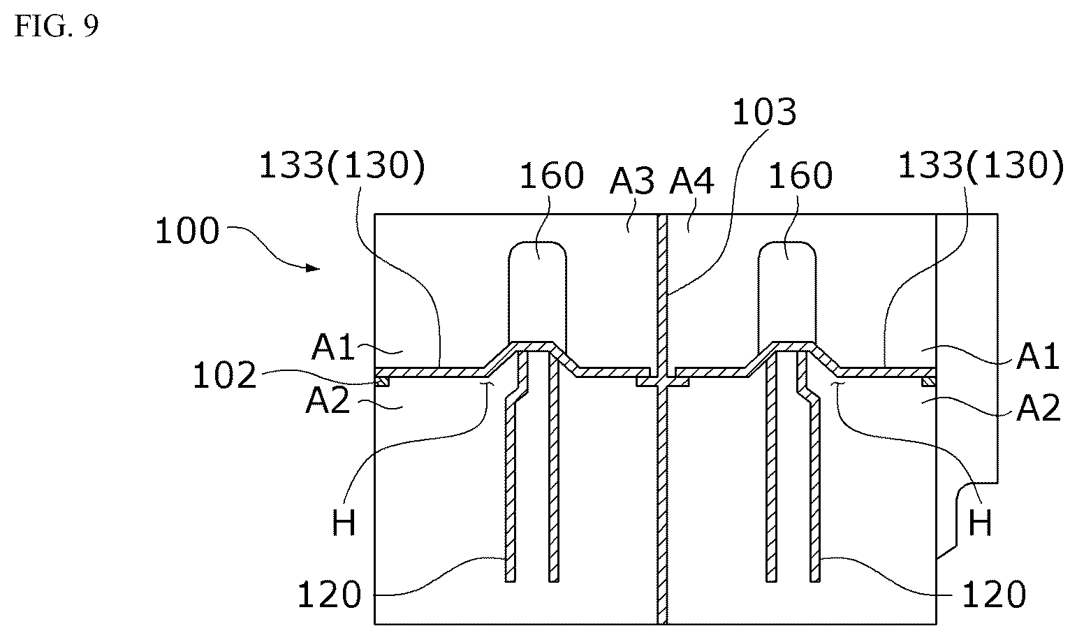 Patent US12611908 Figure 8 – Vehicle air conditioning apparatus