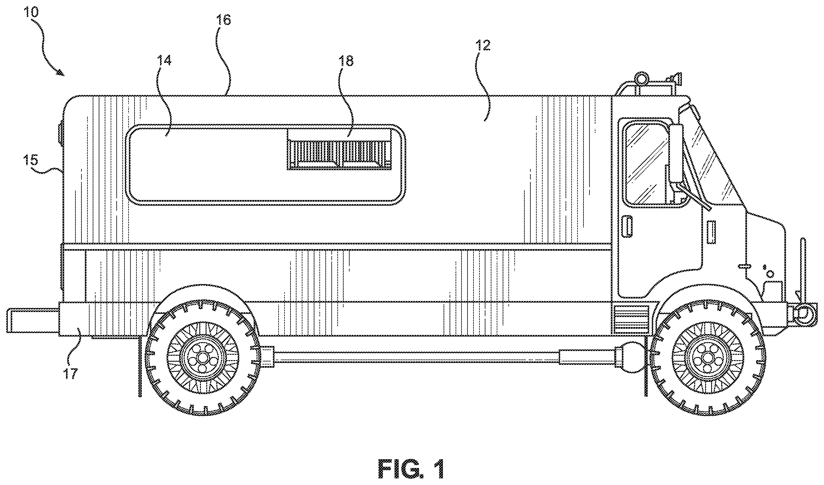 Patent US12611910 Figure 1 – Exhaust system for use in kitchen applications