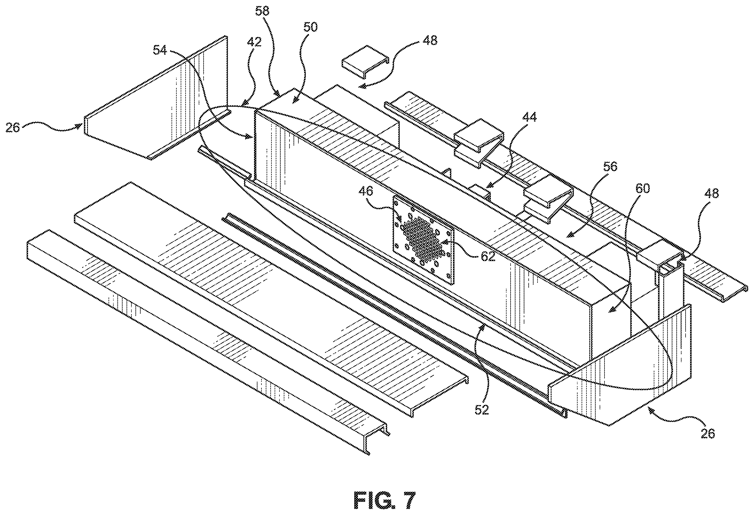 Patent US12611910 Figure 5 – Exhaust system for use in kitchen applications