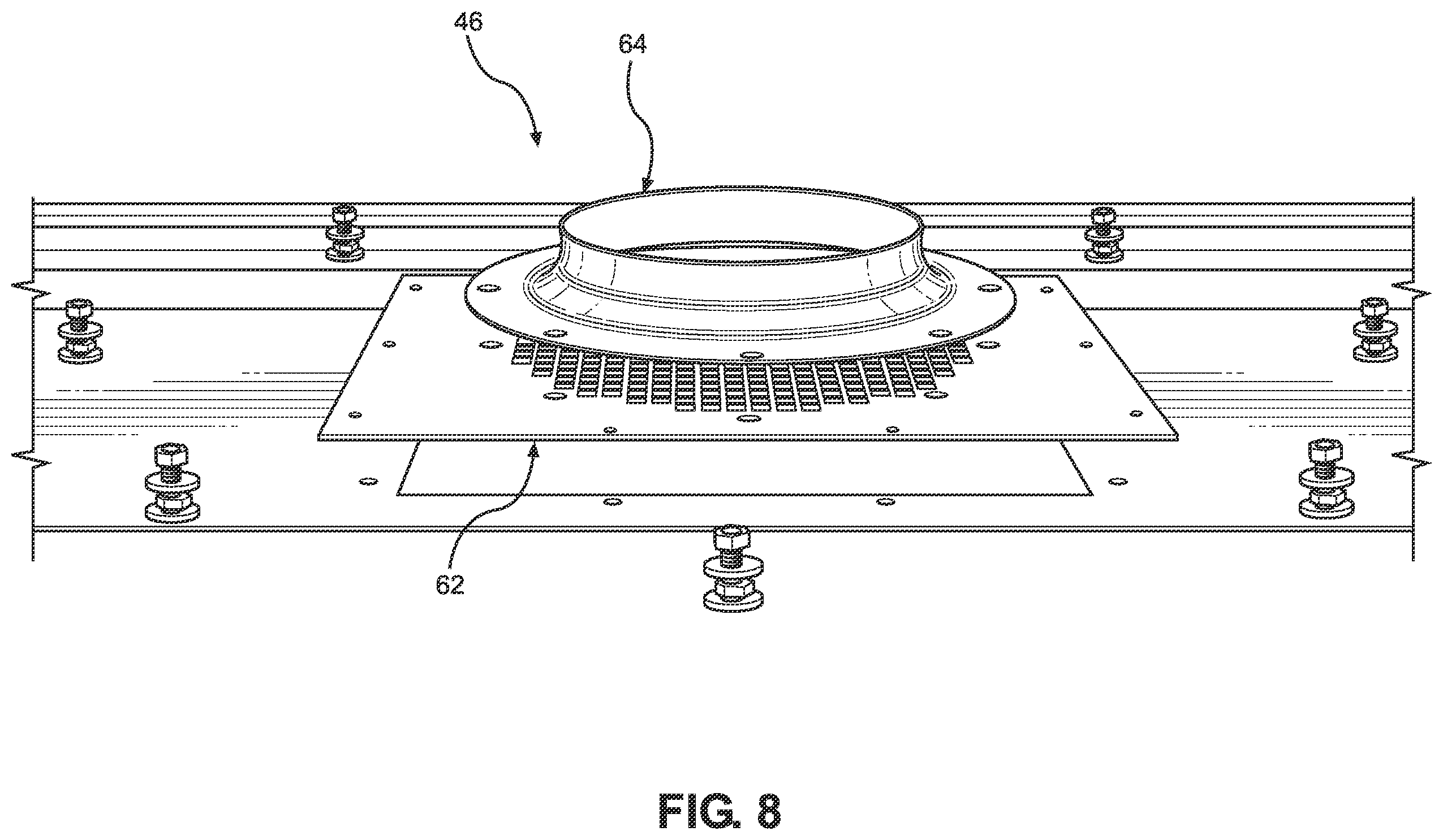 Patent US12611910 Figure 6 – Exhaust system for use in kitchen applications